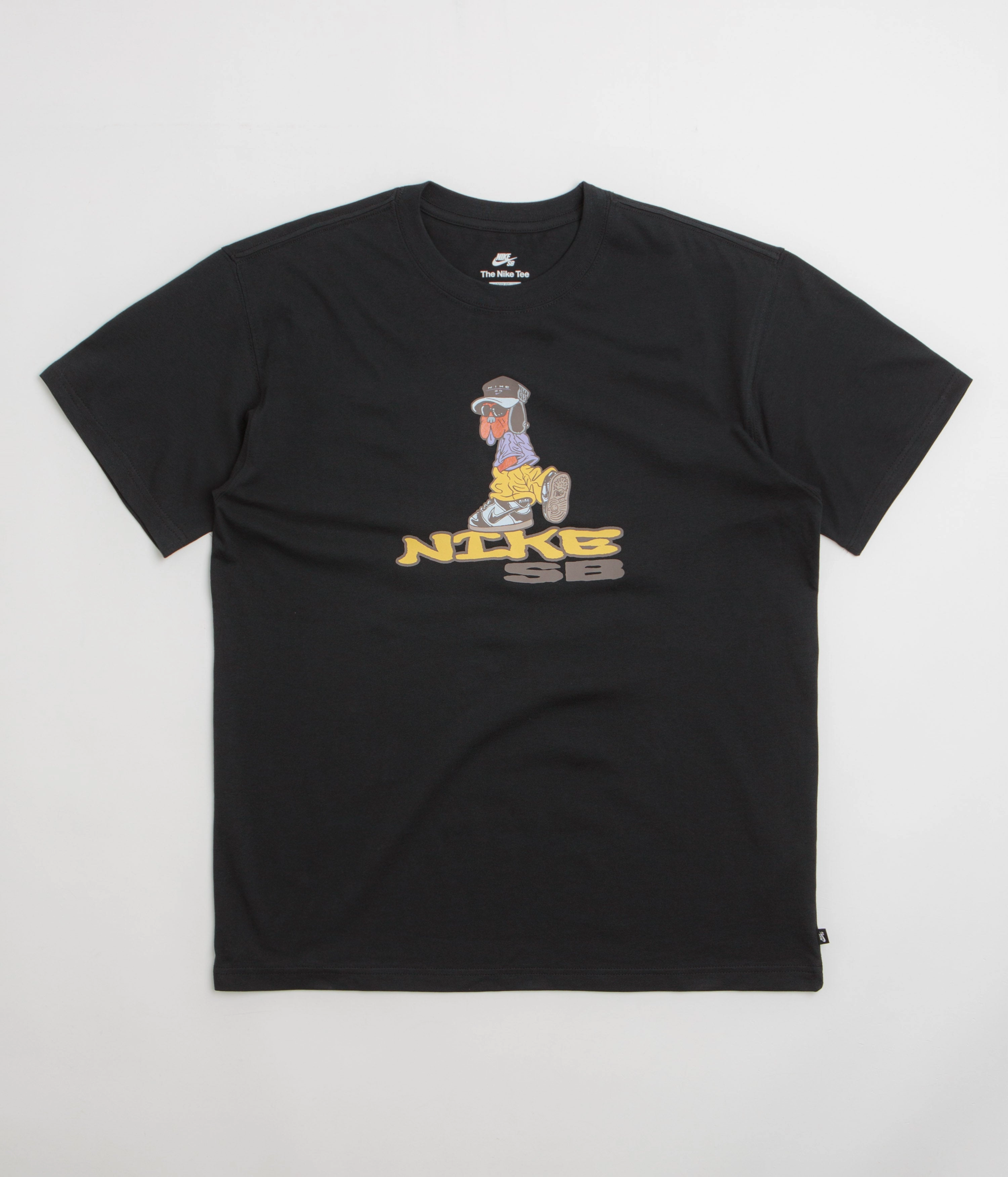 Nike SB Dunk Dog T-Shirt - Black Comfort Design Cool Layering