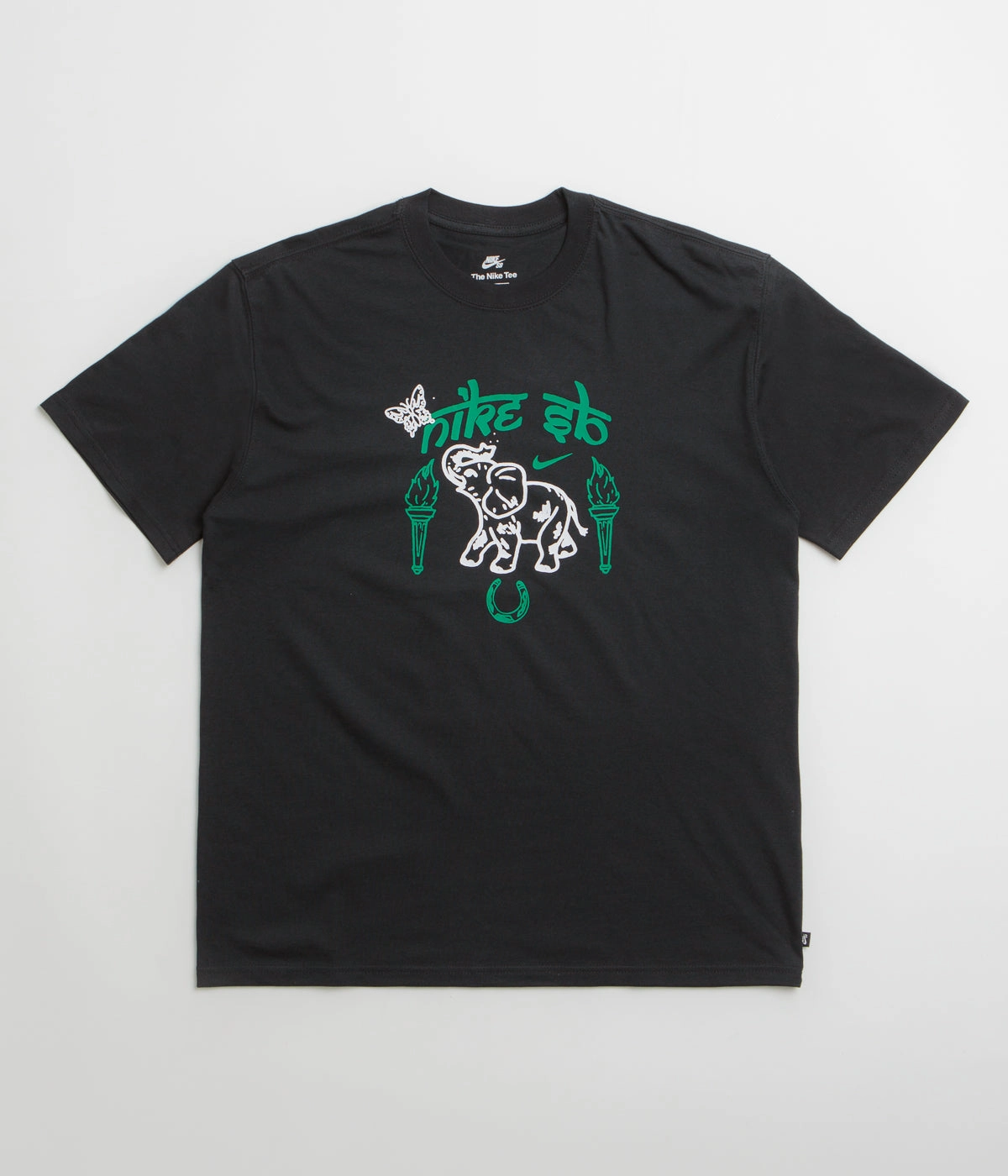 Nike SB Elephant T-Shirt - Black Functional Style