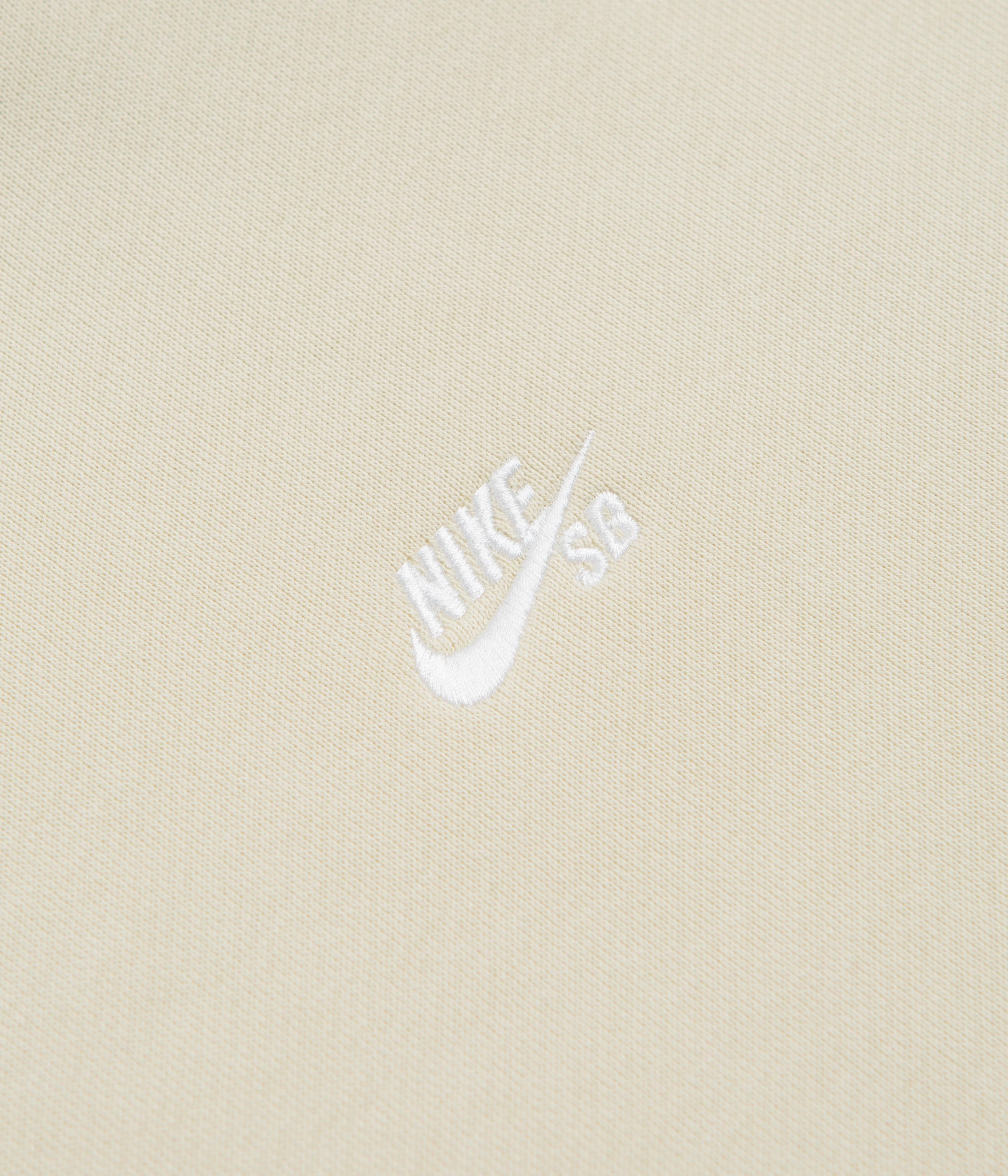 Nike SB Essential Logo Crewneck Sweatshirt - Light Khaki / White product semi formal grace