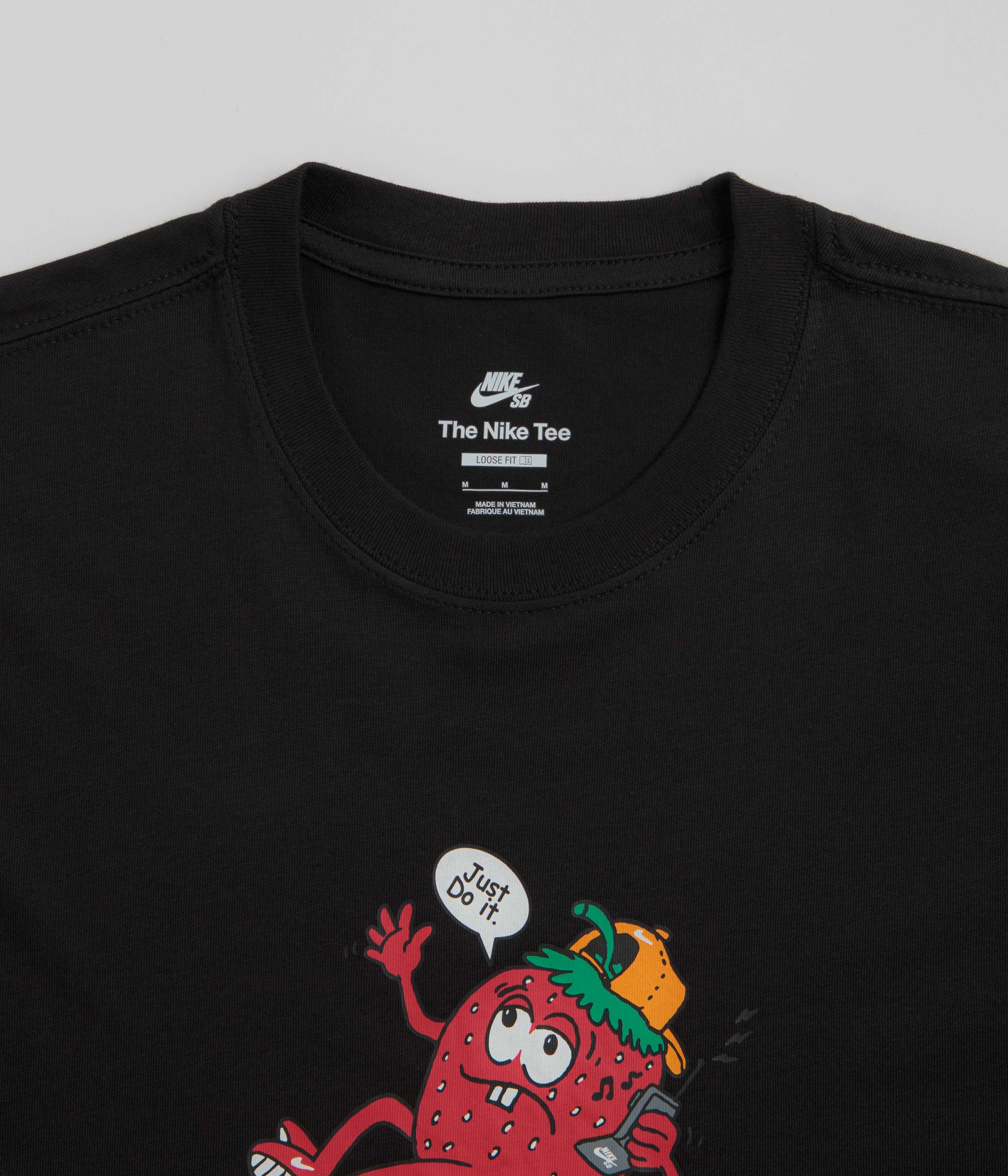 Outdoor Comfort Style Cozy and Comfortable Nike SB Flip Phone T-Shirt - Black