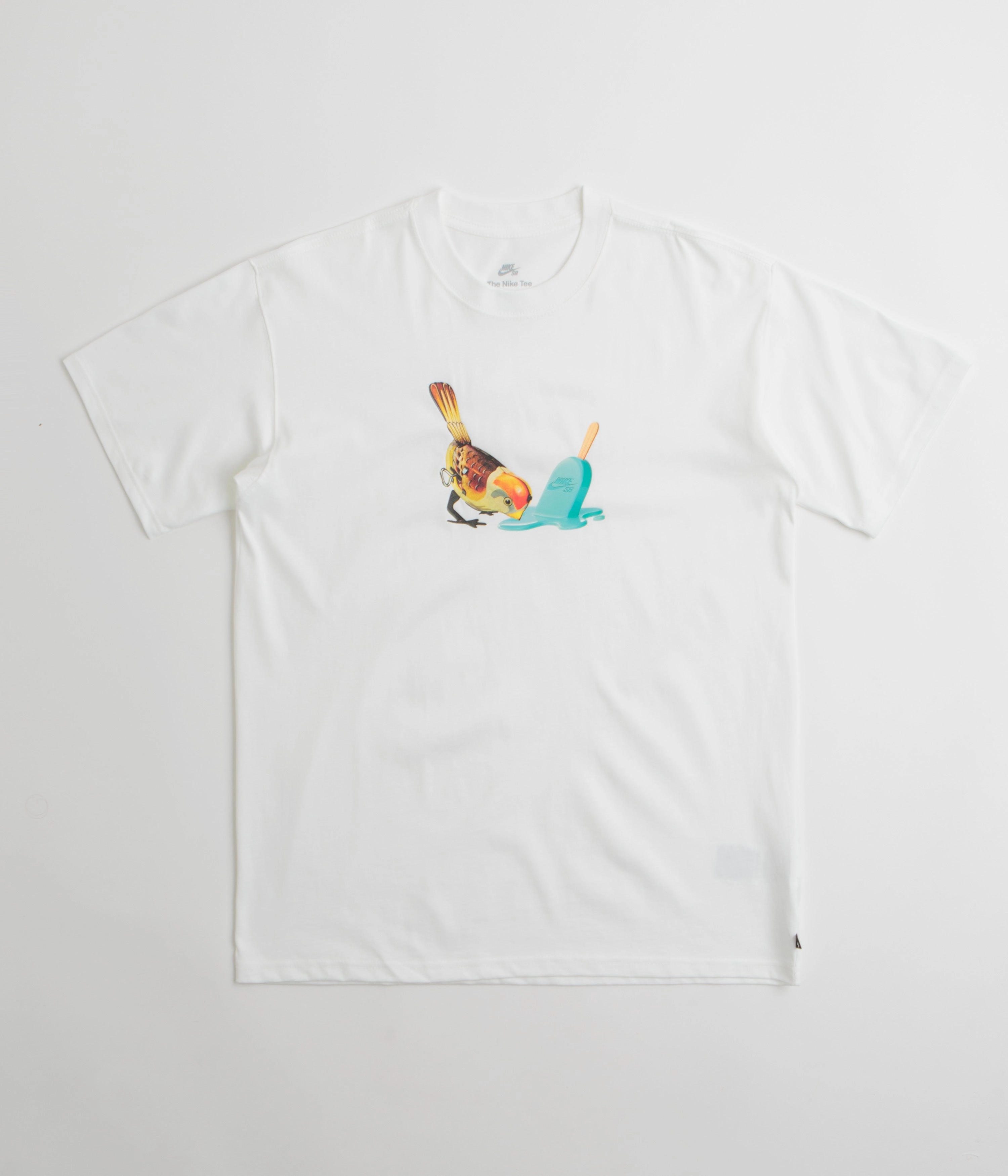 Nike SB Ice Cream T-Shirt - White Stylish piece Breathable Mesh Panels