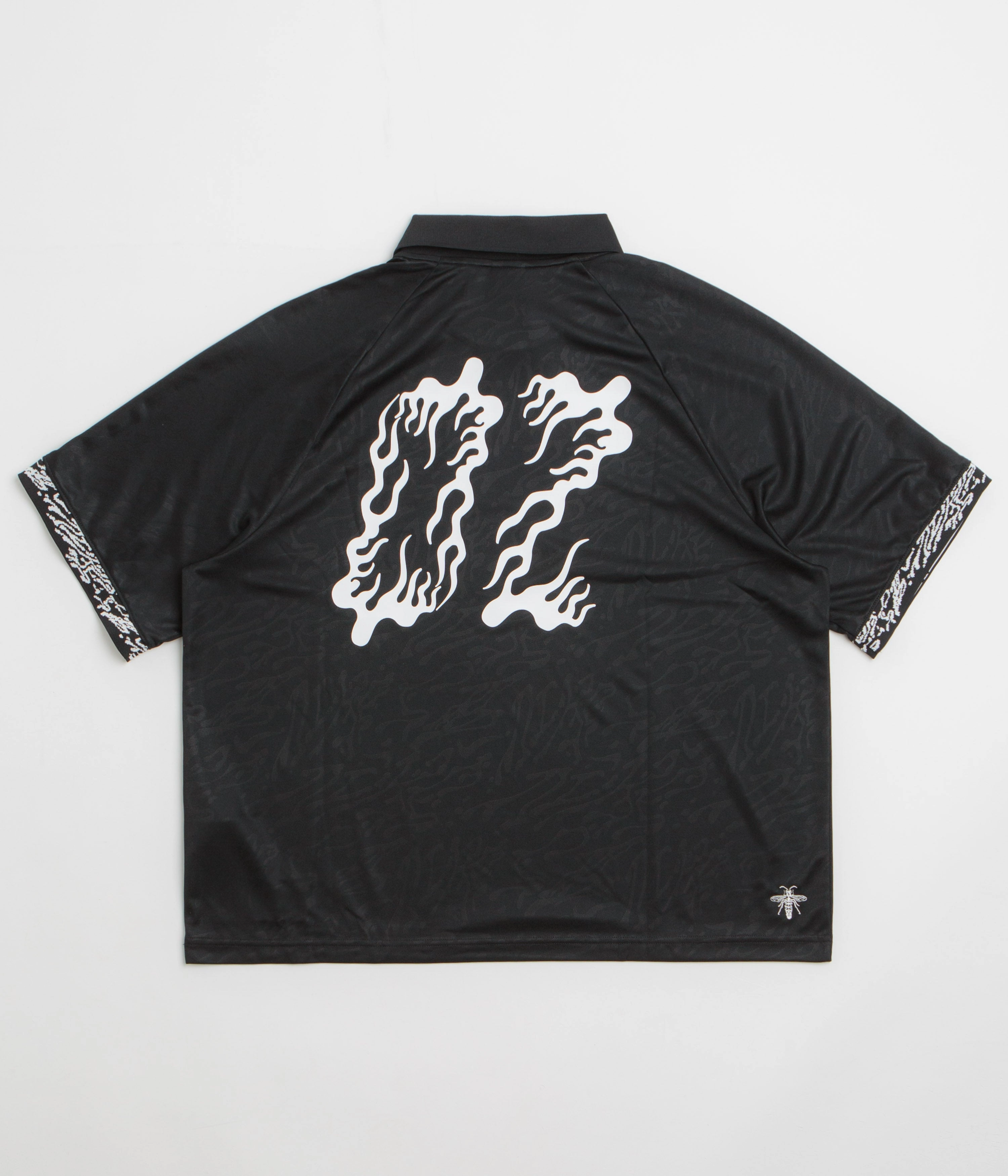 Moisture Wicking Technology Nike SB Jacquard Jersey - Black / Black / White