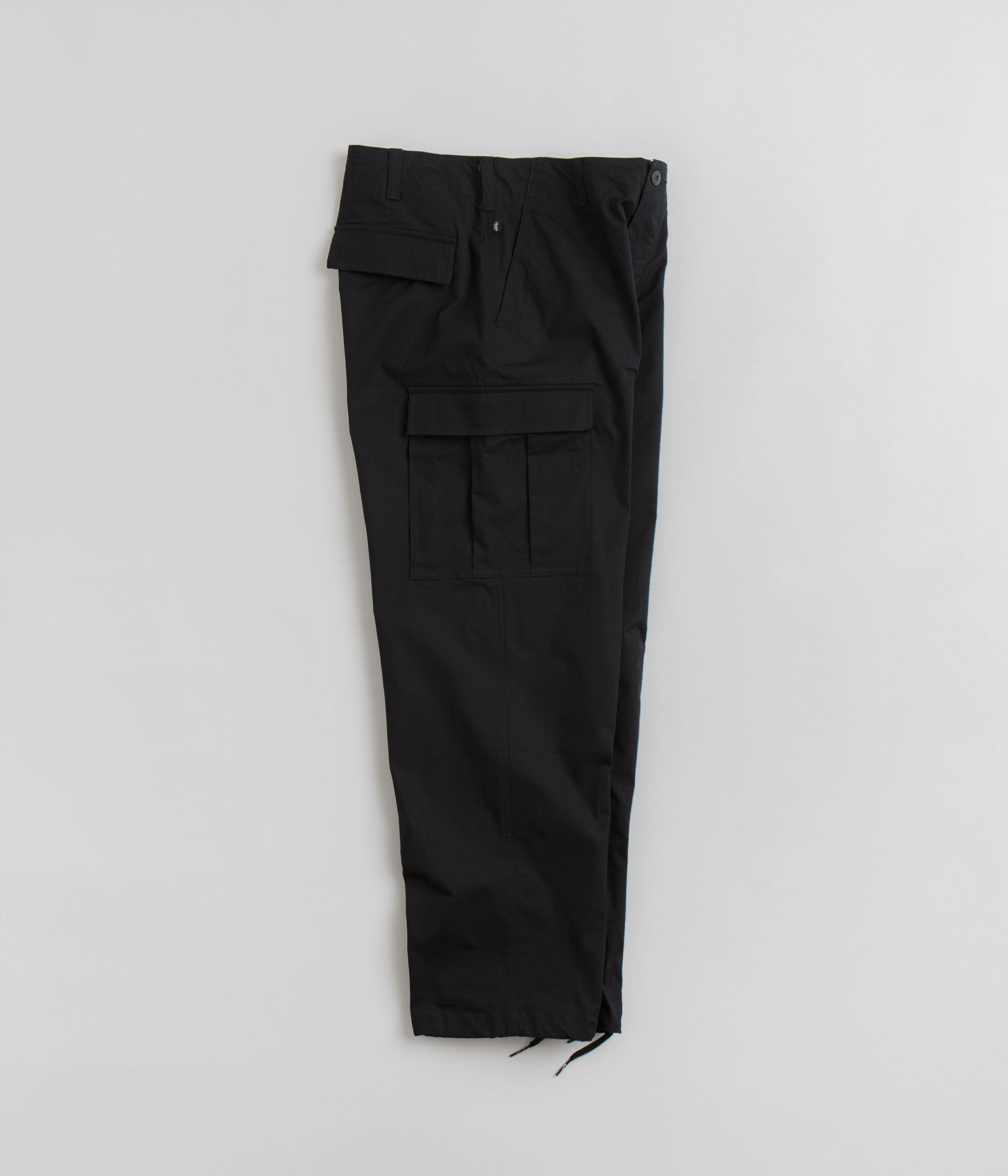 Fashion Staple Anti Pilling Fabric Nike SB Kearny Cargo Pants - Black
