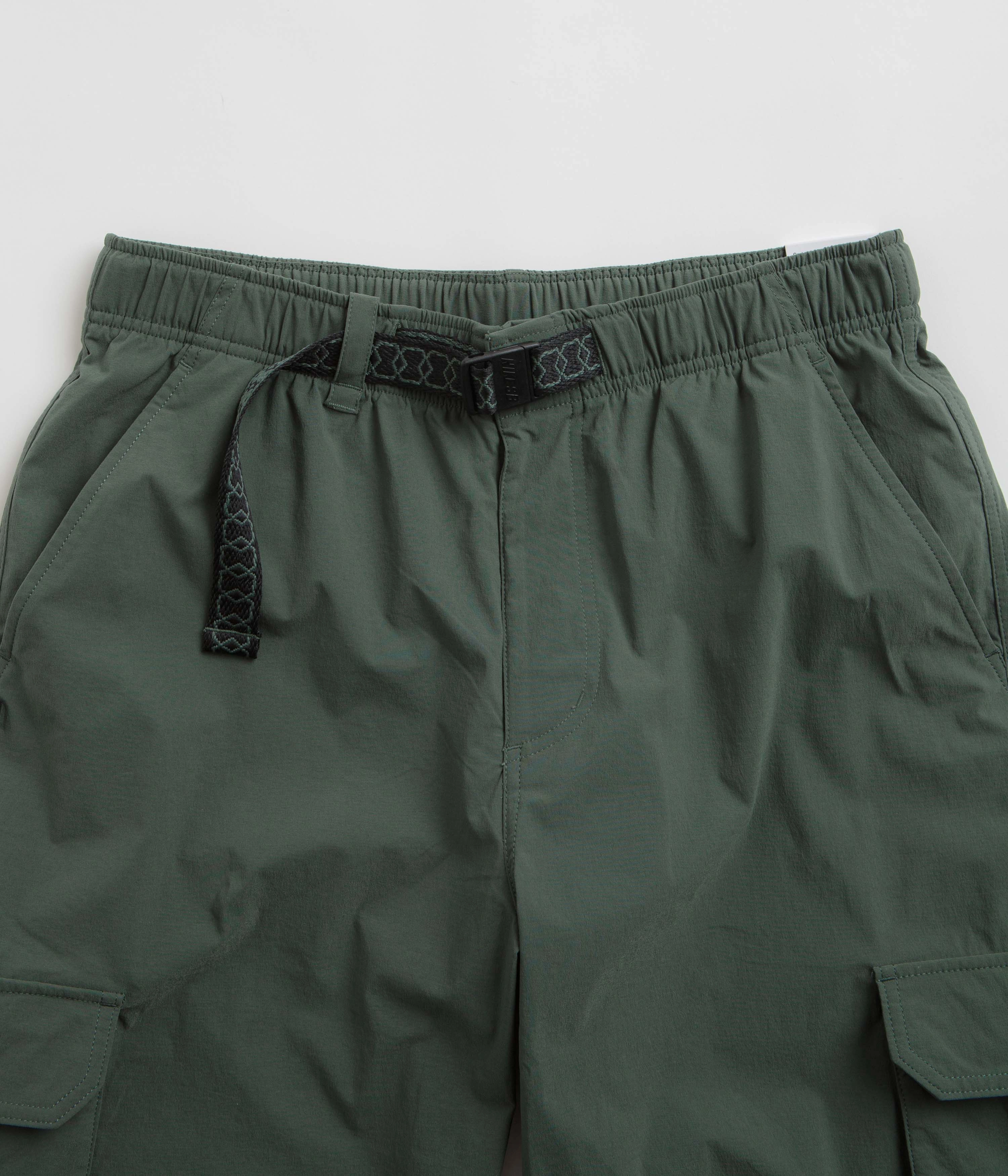 anti slip grip Urban Look Nike SB Kearny Cargo Pants - Vintage Green / White
