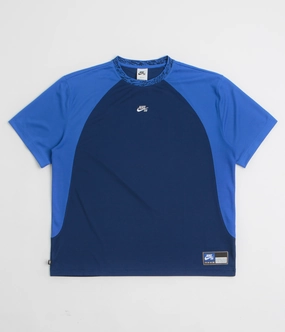 Animal print wildness Nike SB Knit Jersey - Blue Void / Game Royal / White