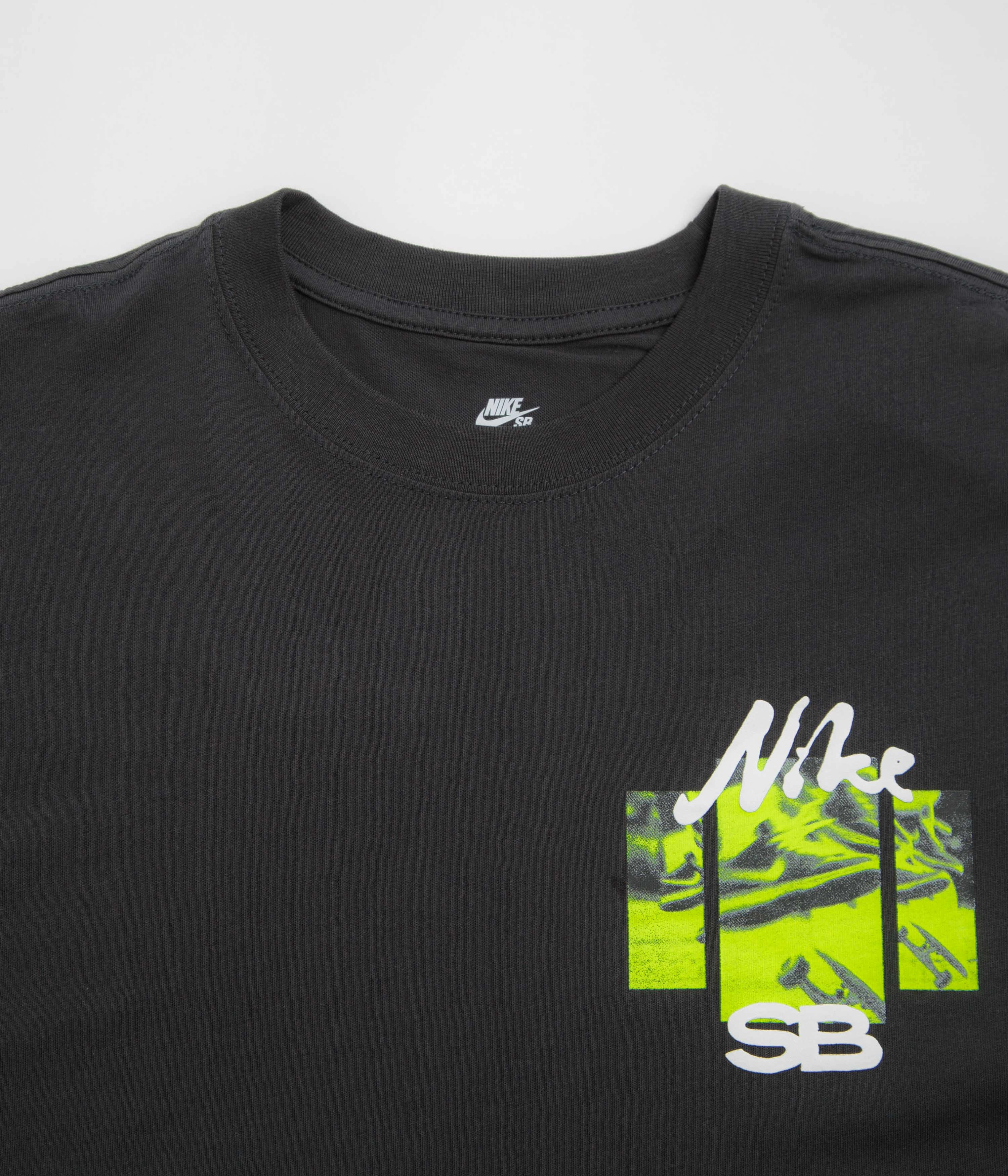 Breathable Essentials Anti Pilling Treatment Nike SB Photo T-Shirt - Off Noir