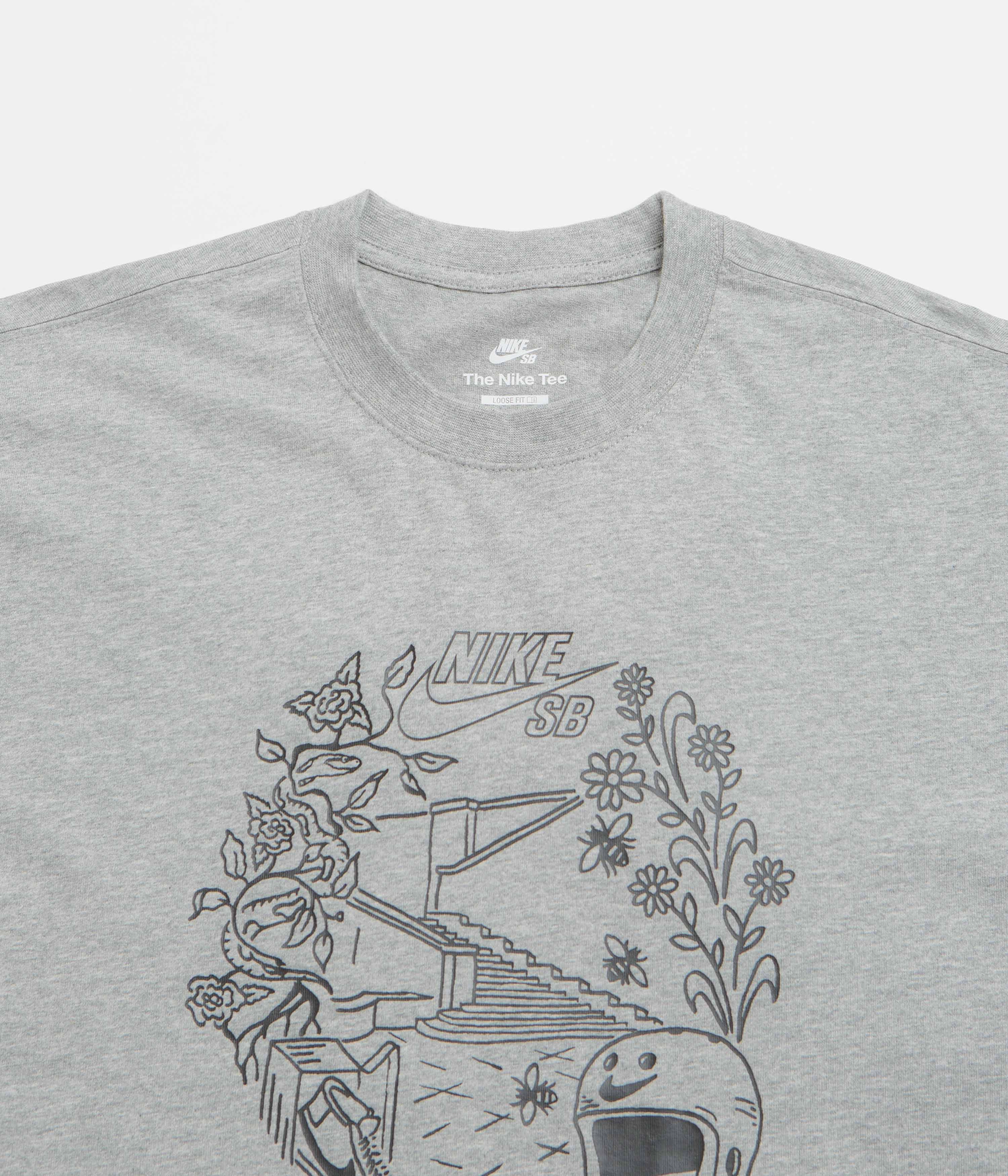 Indoor clothing Street Trendy Nike SB Skatespot T-Shirt - Dark Grey Heather