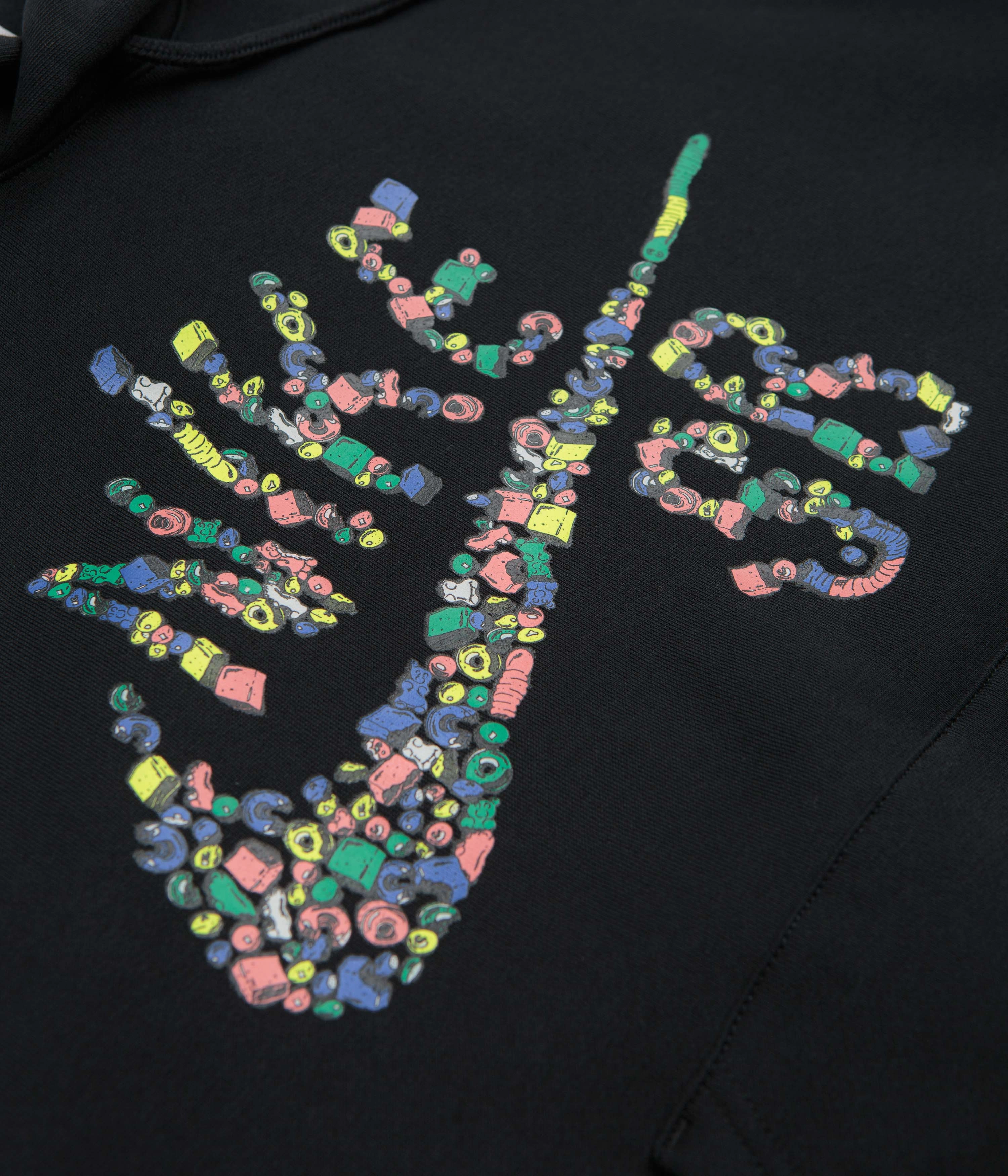 Street Gear Outdoor Essential Nike SB Sugar High Hoodie - Black / White