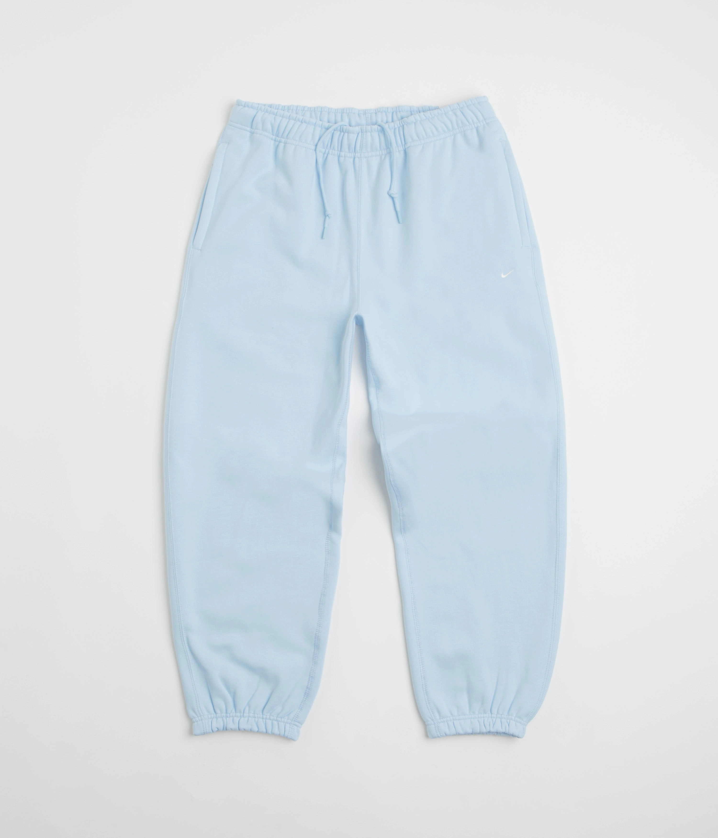 Nike Solo Swoosh Cuffed Sweatpants - Celestine Blue / Celestine Blue / White Plus-size option