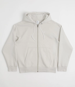 Nike Solo Swoosh Full Zip Hoodie - Light Bone / White Floral Print
