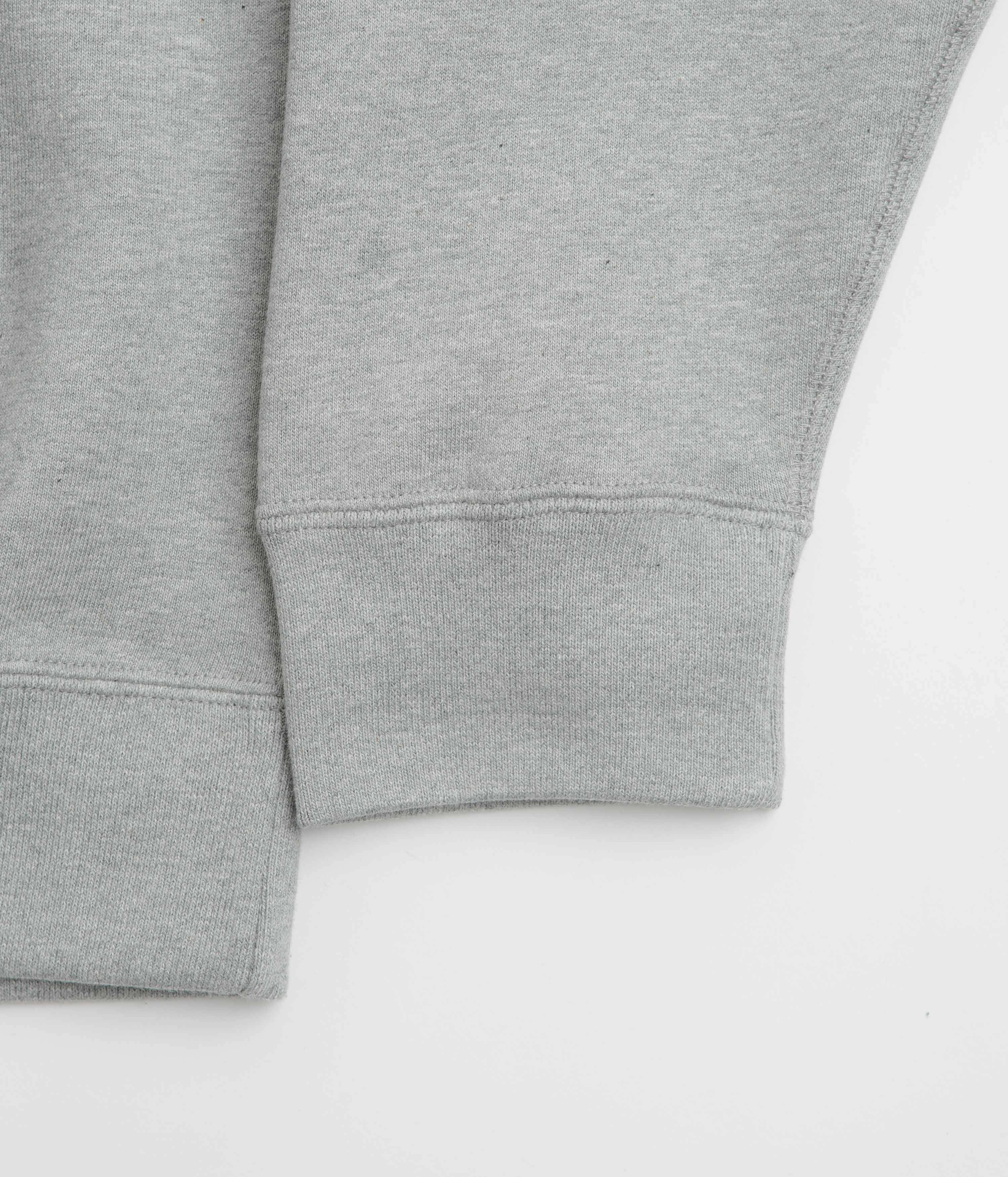 Minimalist Aesthetic Lightweight insulation Nike Solo Swoosh Hoodie - Dark Grey Heather / White