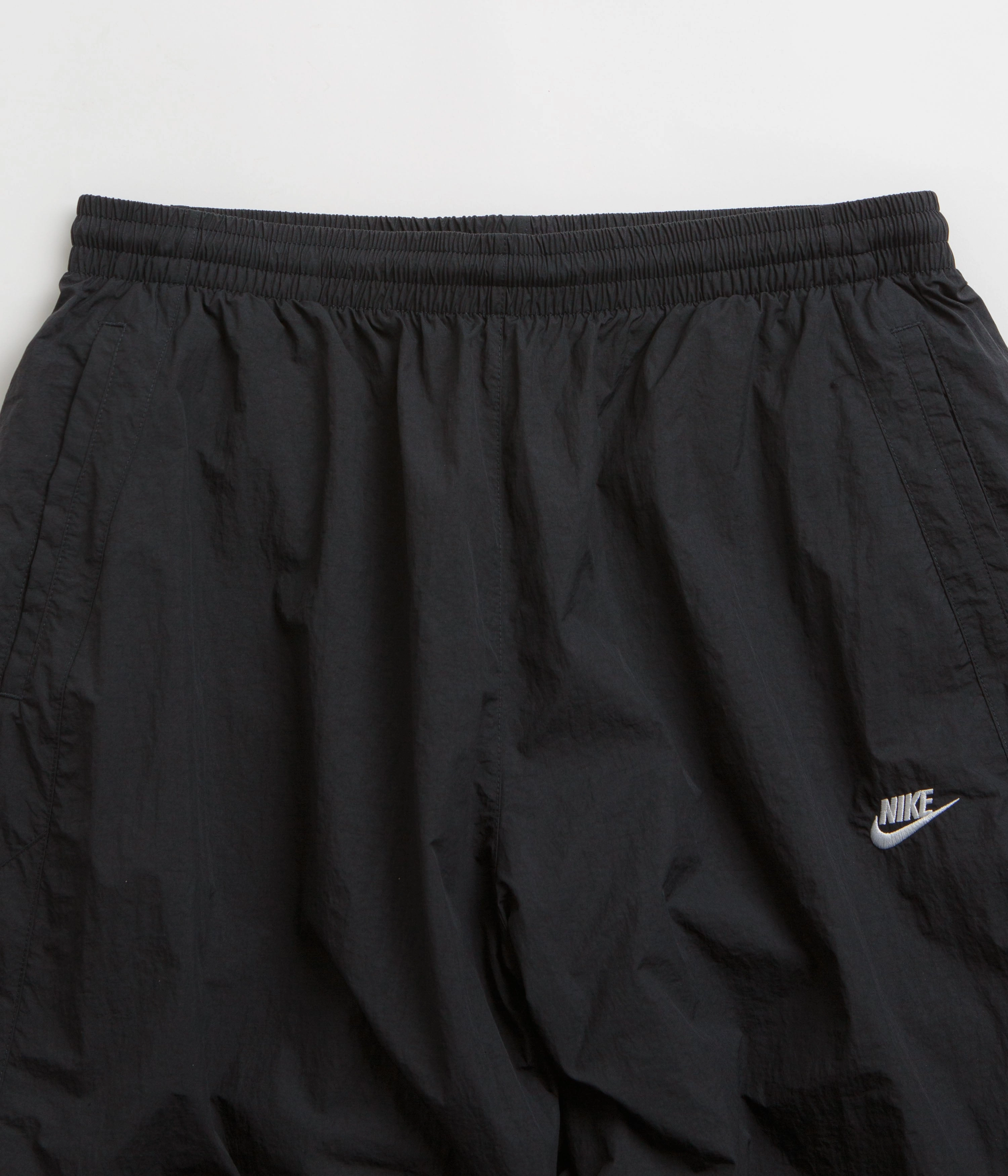 Nike Woven Track Pants - Black / White Professional Wear DurableReinforcedMaterial