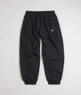 Nike Woven Track Pants - Black / White Refined fit Stretch Motion