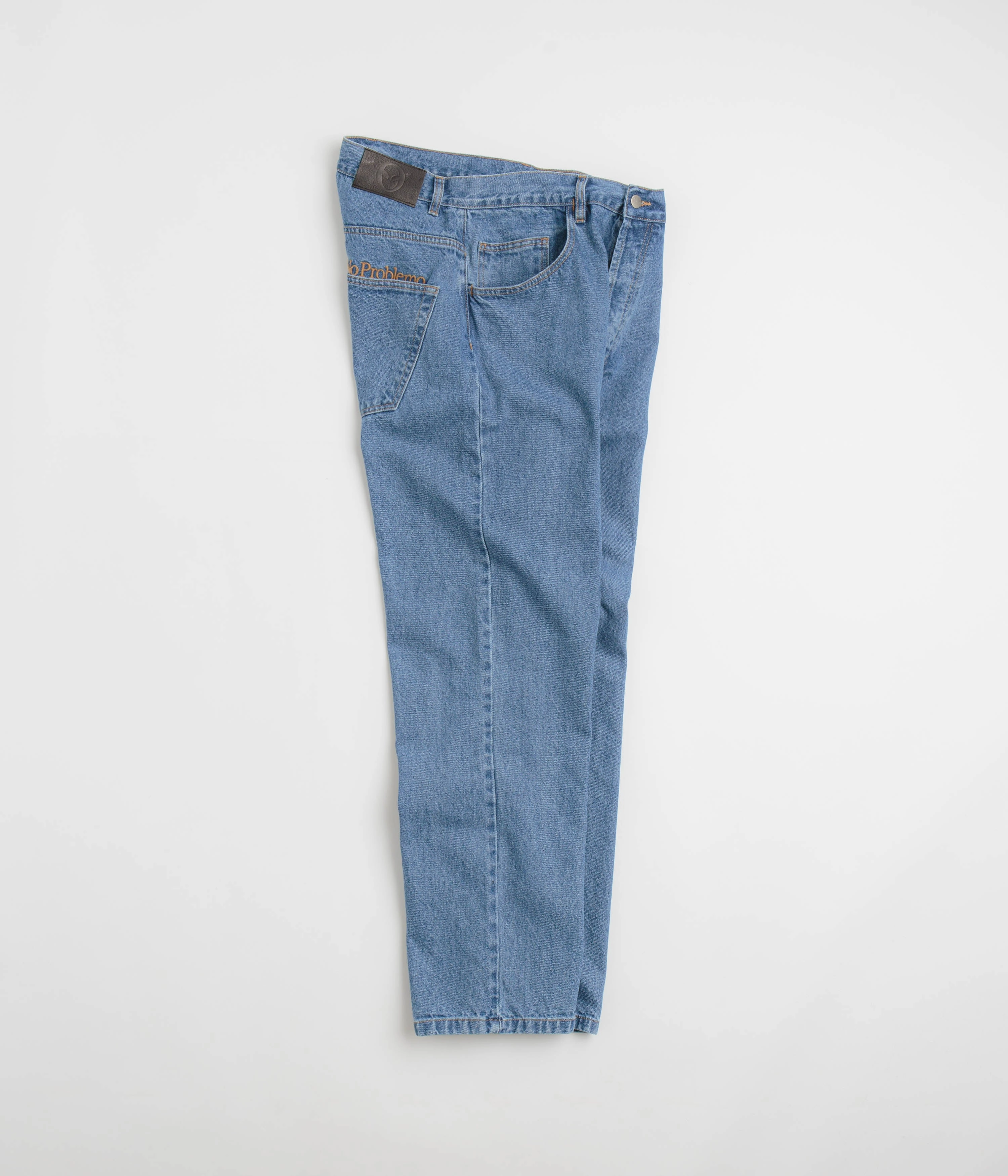 Night Out Bold Look No Problemo Bagi Jeans - Blue