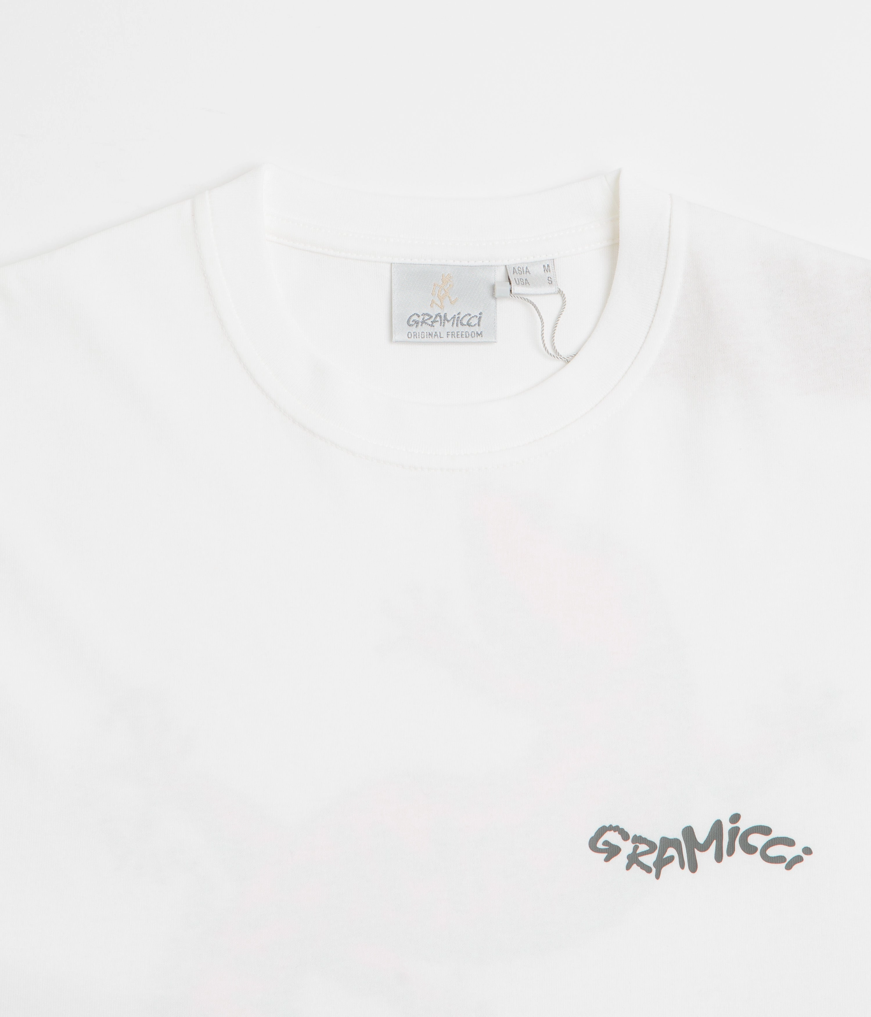 Ultimate Fit Classic Cut Gramicci Gecko T-Shirt - White