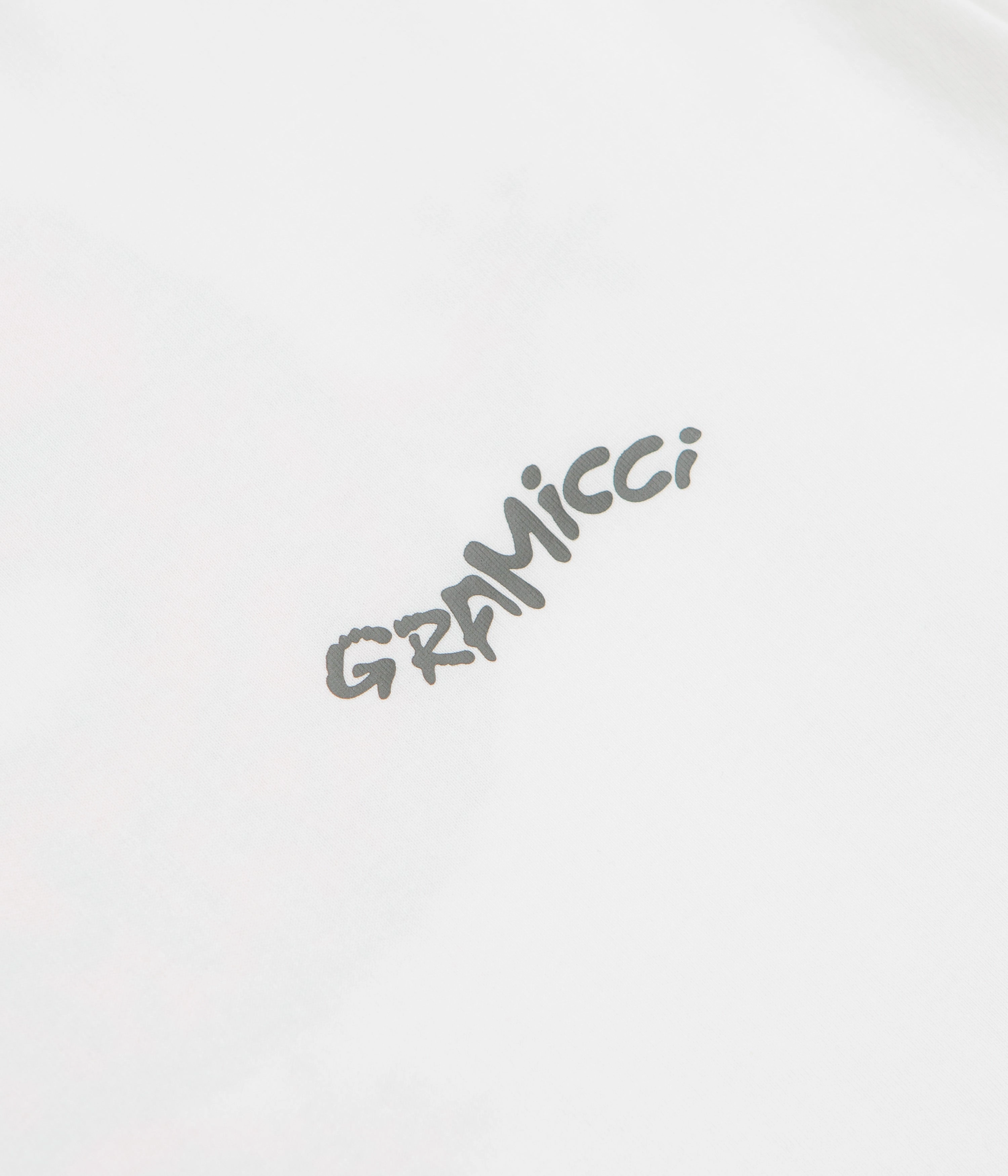 Gramicci Gecko T-Shirt - White Slim fit sleekness