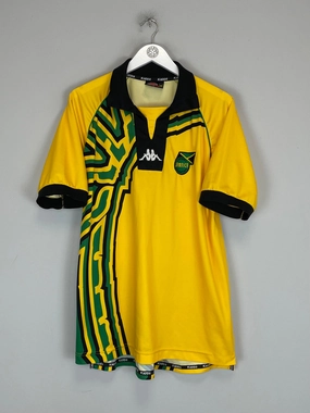1998/00 JAMAICA HOME SHIRT (XL) KAPPA Neutral palette Team Vibe