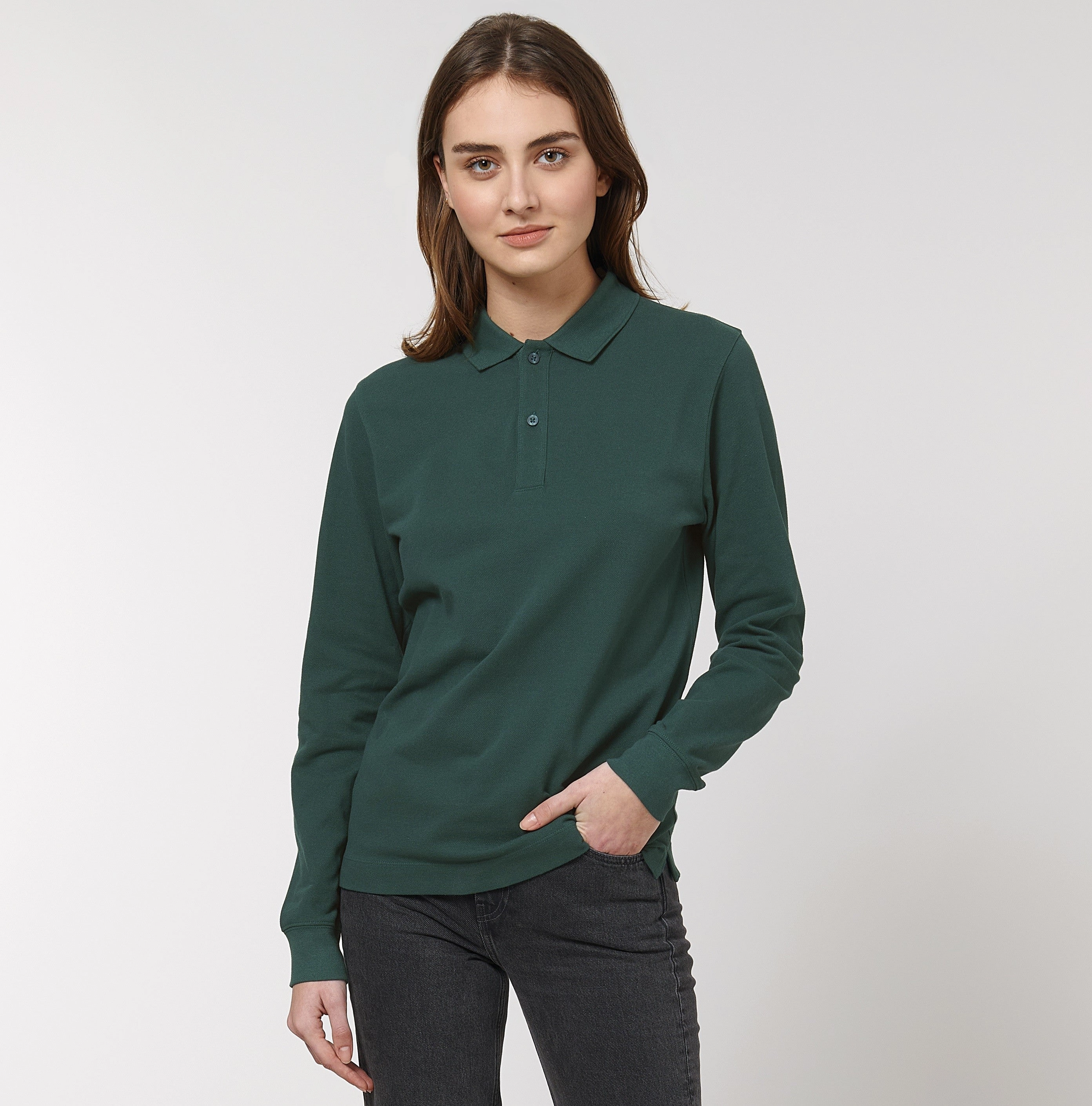 Prepster Long Sleeve Polo | ANTHRACITE Cozy Comfort Weekend Ready
