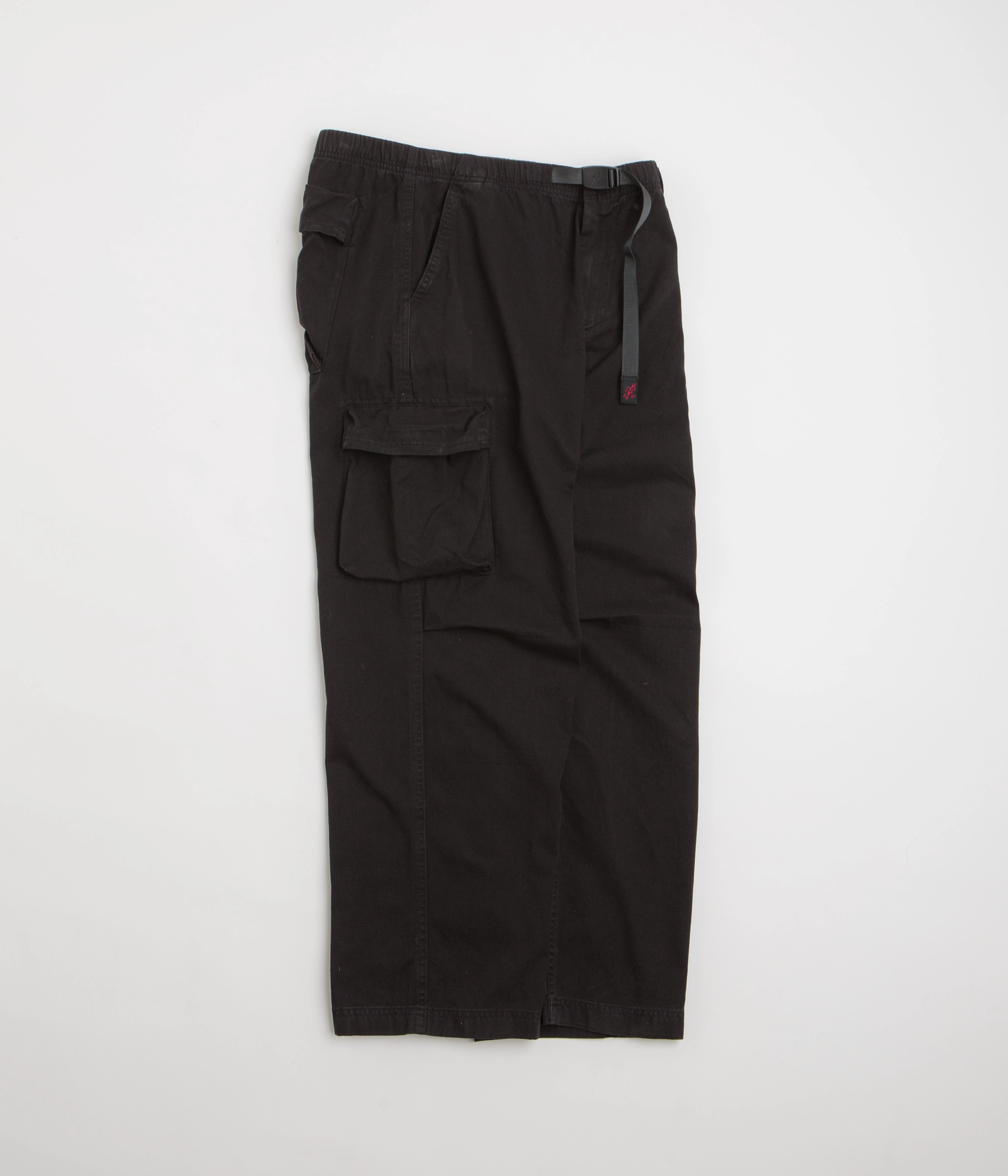 Versatile Layering Gramicci Rig Cargo Pants - Black