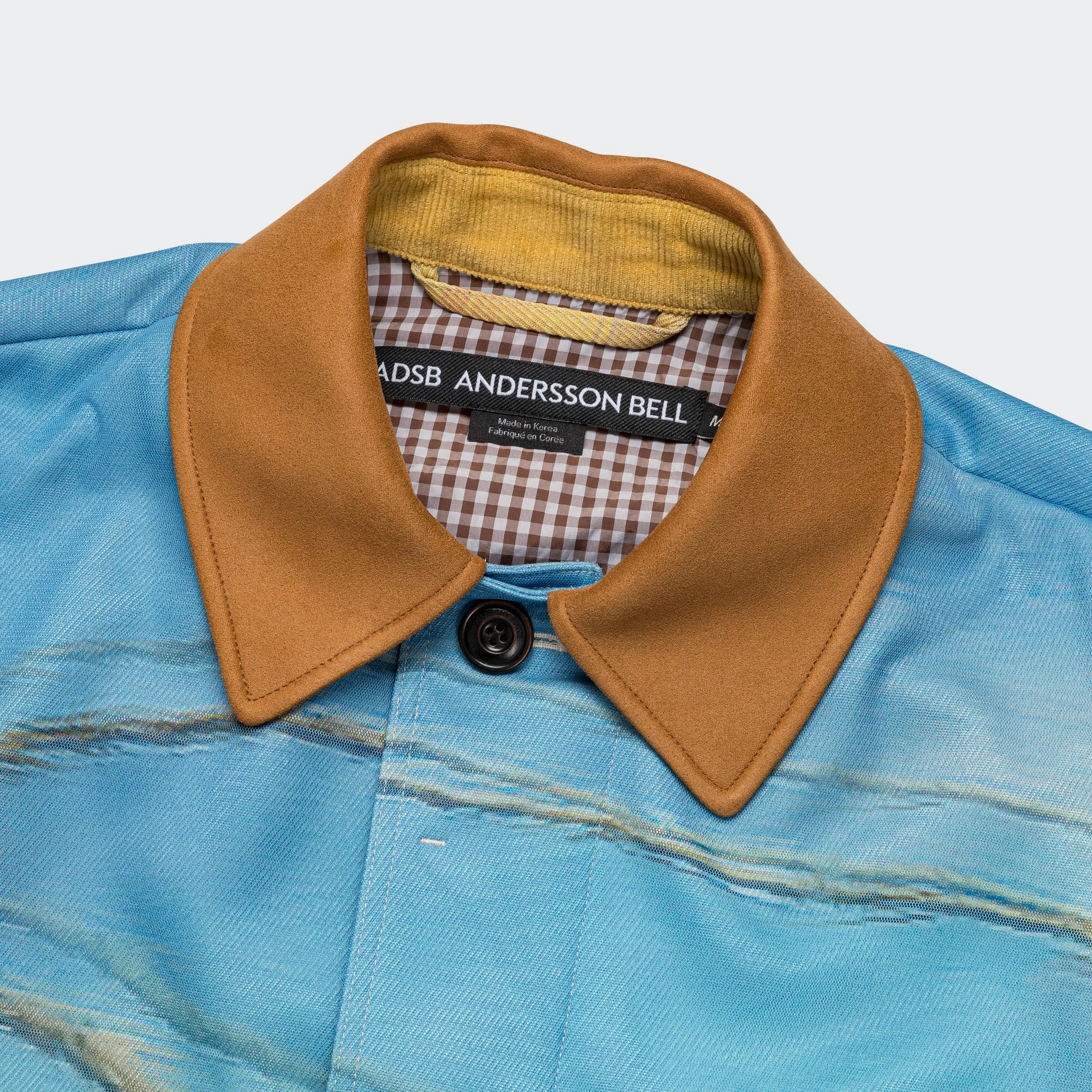 Light Reflective Detachable Components Lenticular Cowboy Printed Coat - Multi