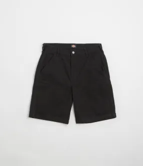 Dickies Duck Canvas Chap Shorts - Stone Washed Black Camouflage Pattern