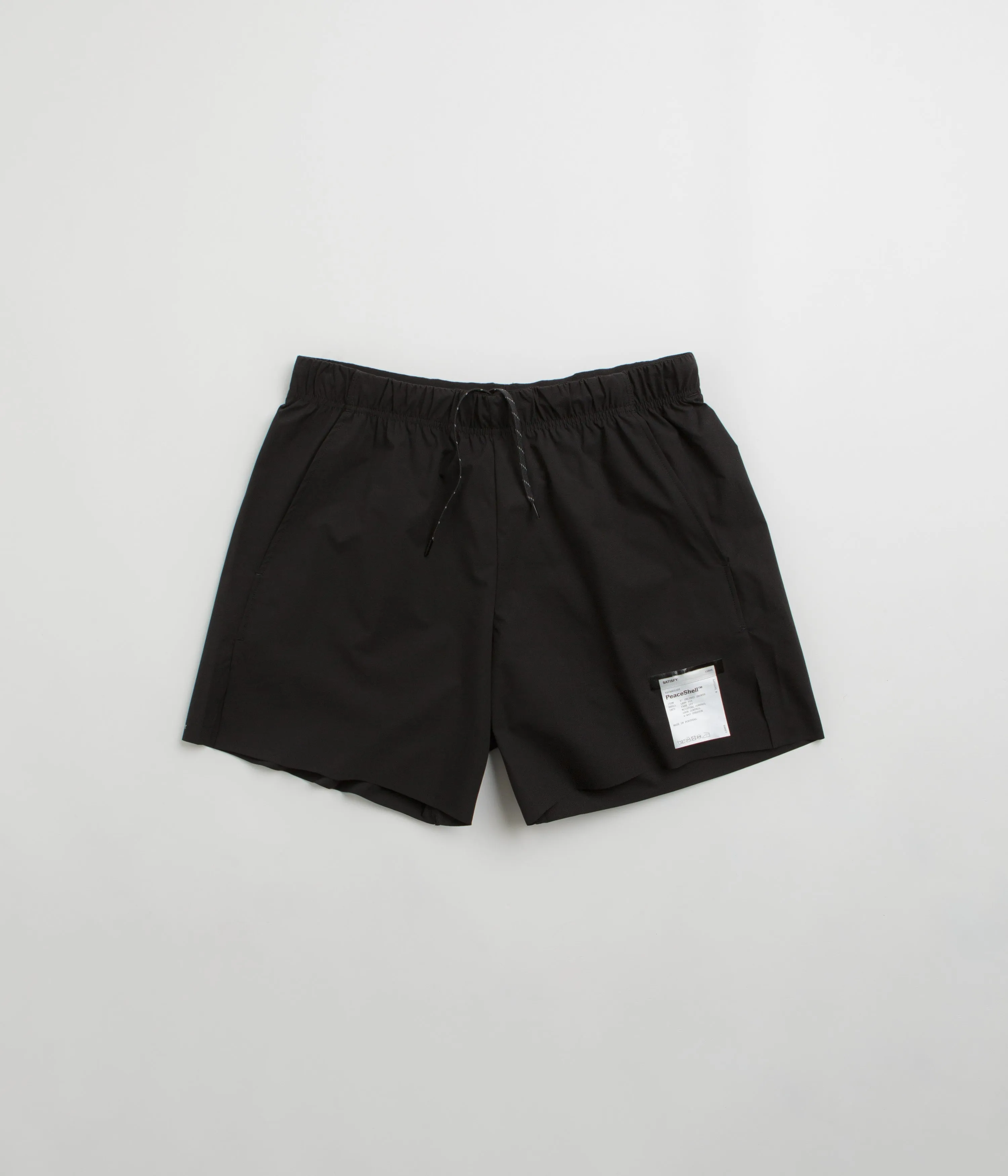 Satisfy PeaceShell 5" Unlined Shorts - Black Effortless Wear Daywear