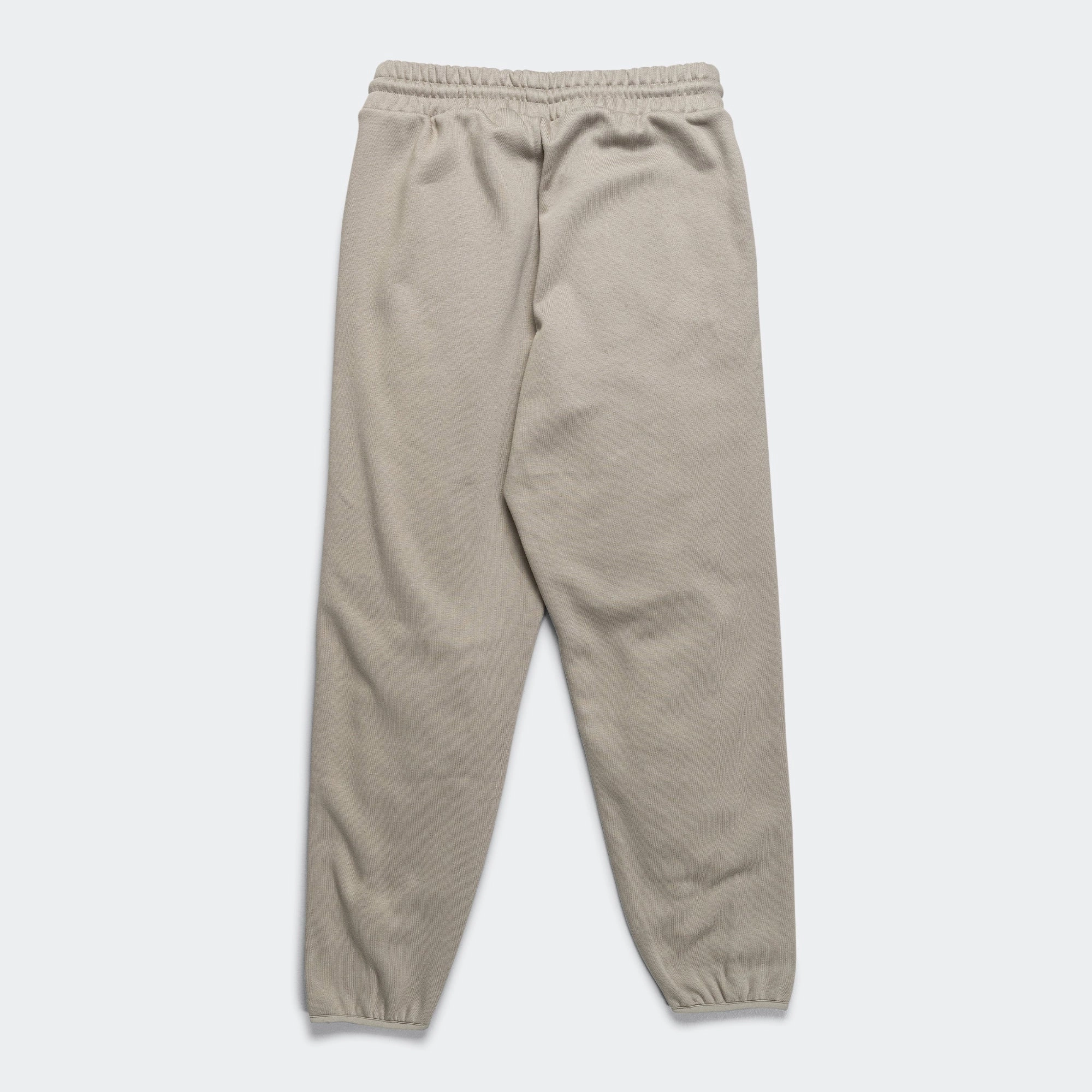 Athletics Solid Cotton Fleece Sweatpant - Putty Beige Street Inspired Basic Look