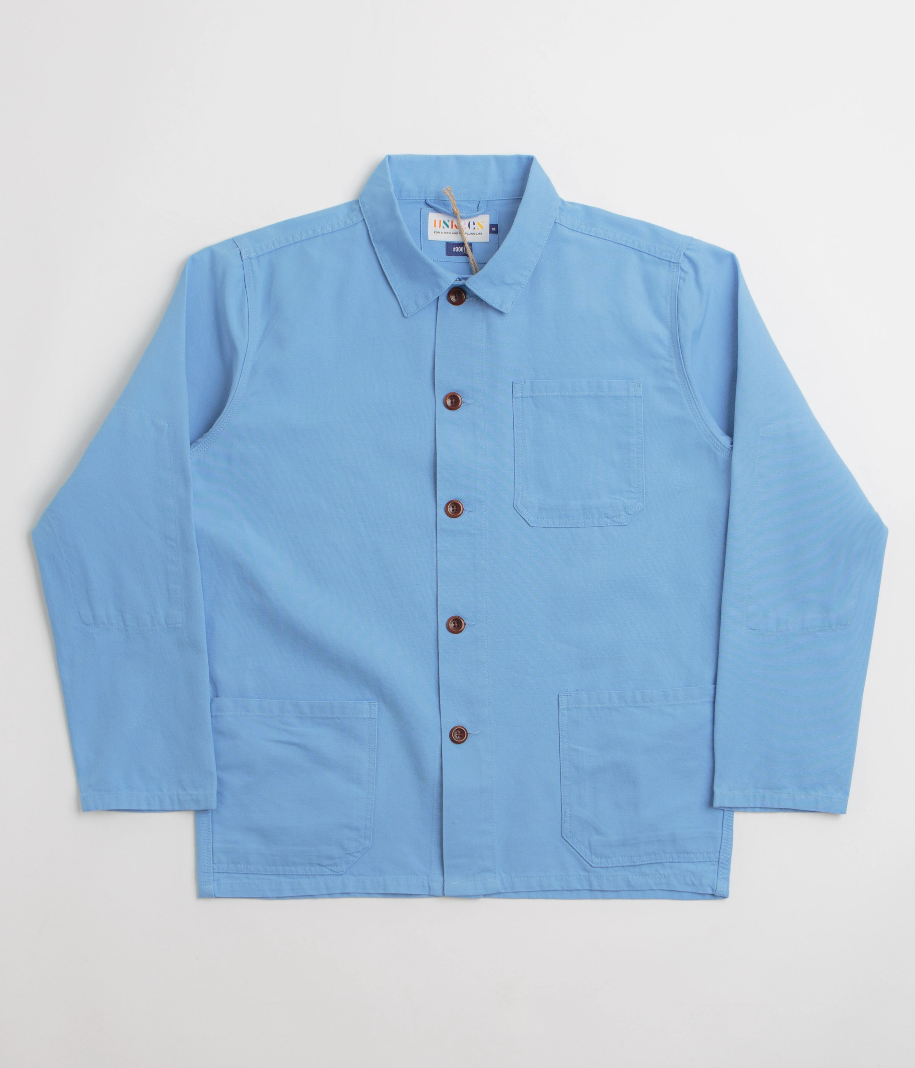 Software Performance Ready Uskees 3001 Buttoned Overshirt - Powder Blue