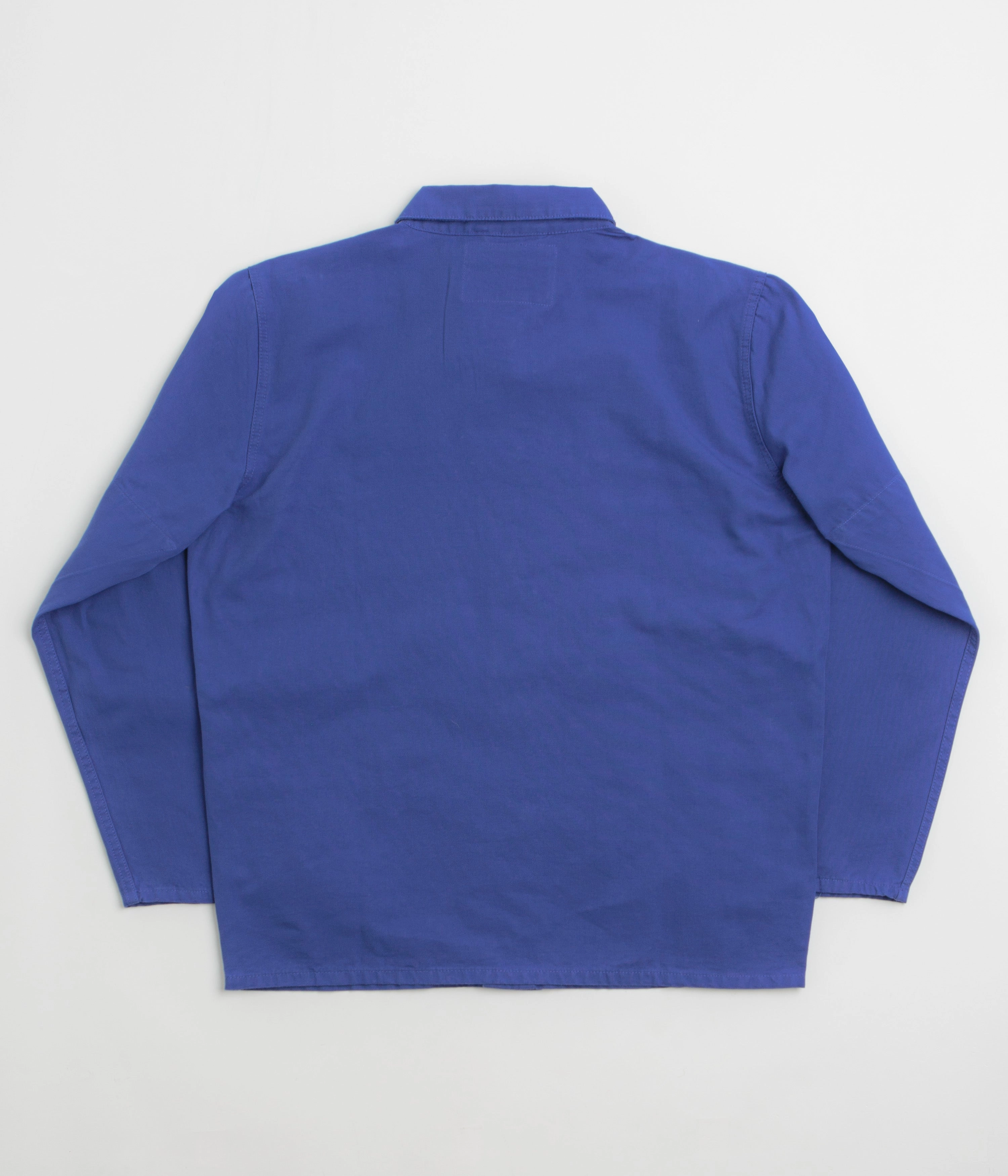 Uskees 3001 Buttoned Overshirt - Ultra Blue Functional Style
