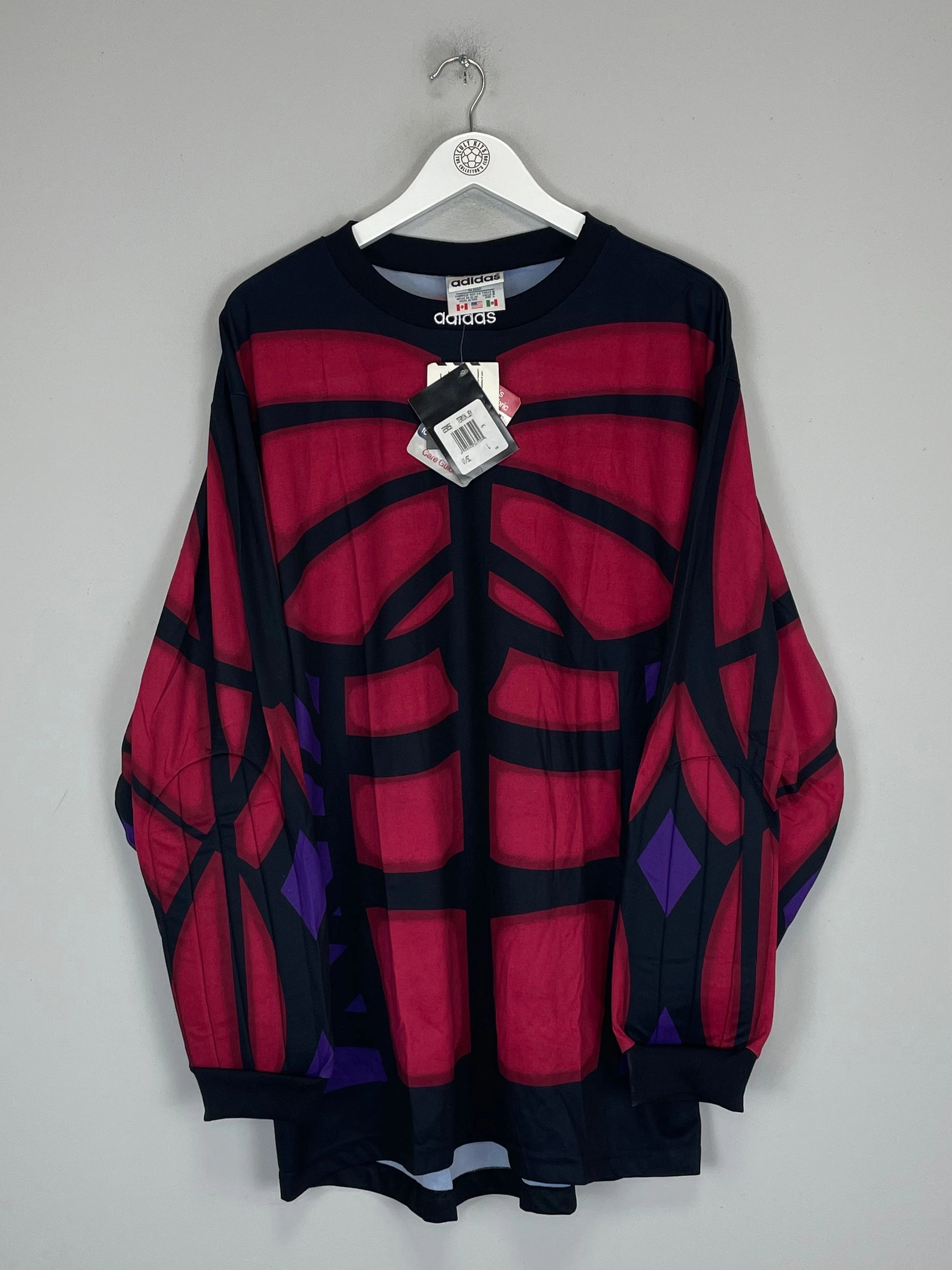 Comfort Performance 1995 ADIDAS 'TERMINATOR' *BNWT* GK TEMPLATE SHIRT (L)