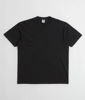 Airflow Ventilation Polar Pocket T-Shirt - Black / Black