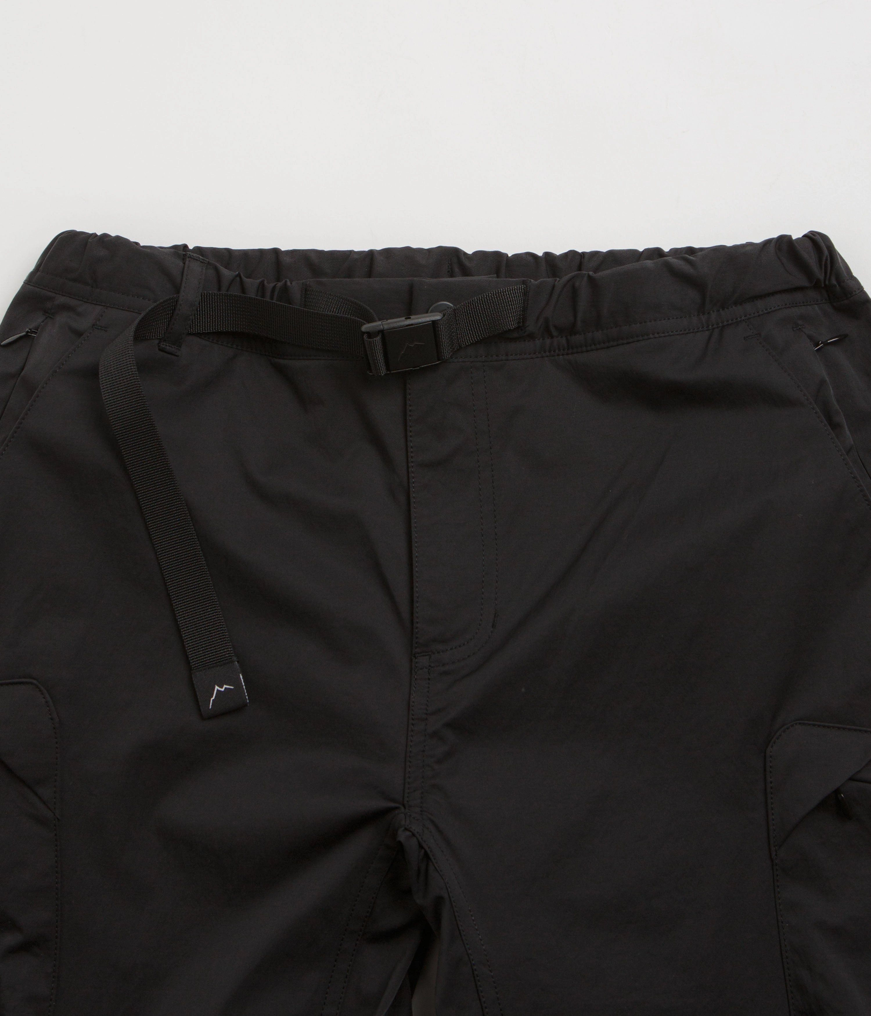 Cayl NC Stretch Cargo Pants - Black Gusseted Crotch