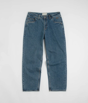Dime Baggy Denim Pants - Knowtomatic Blue All Purpose Durable Hem