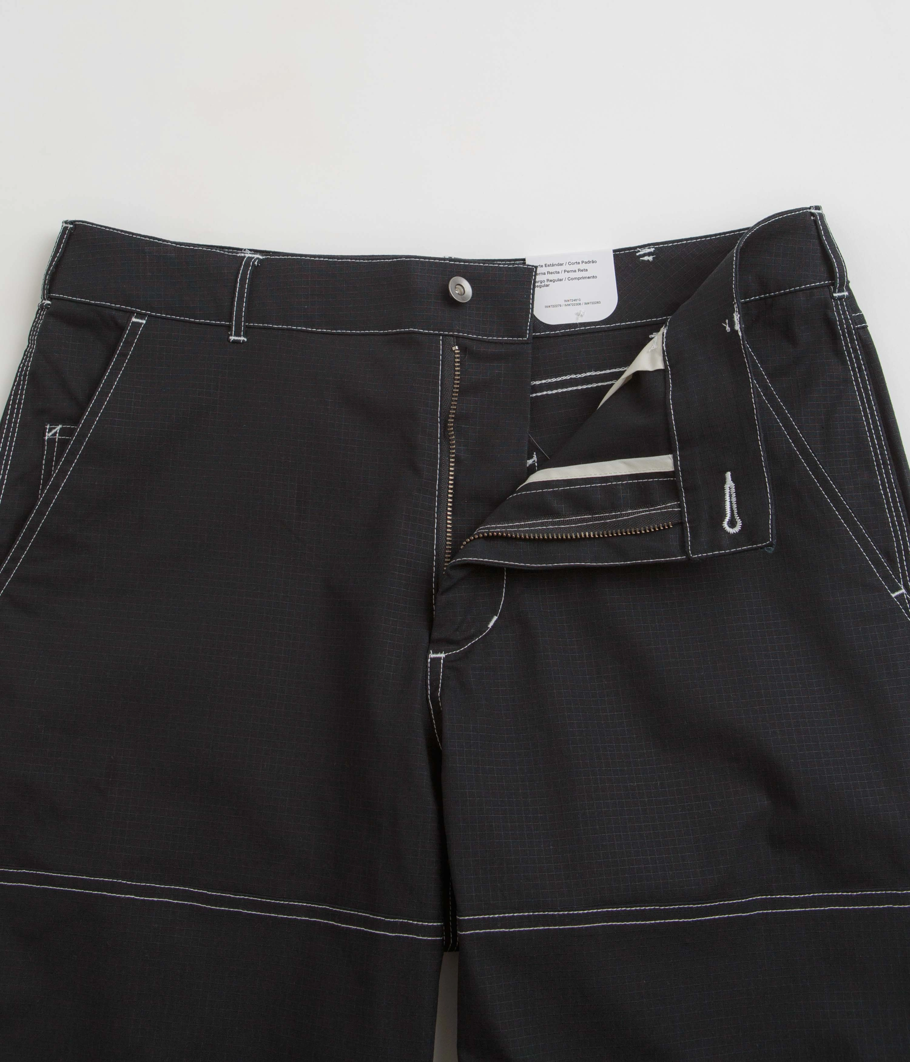 Smooth zipper closure Nike SB Double Knee Pants - Black