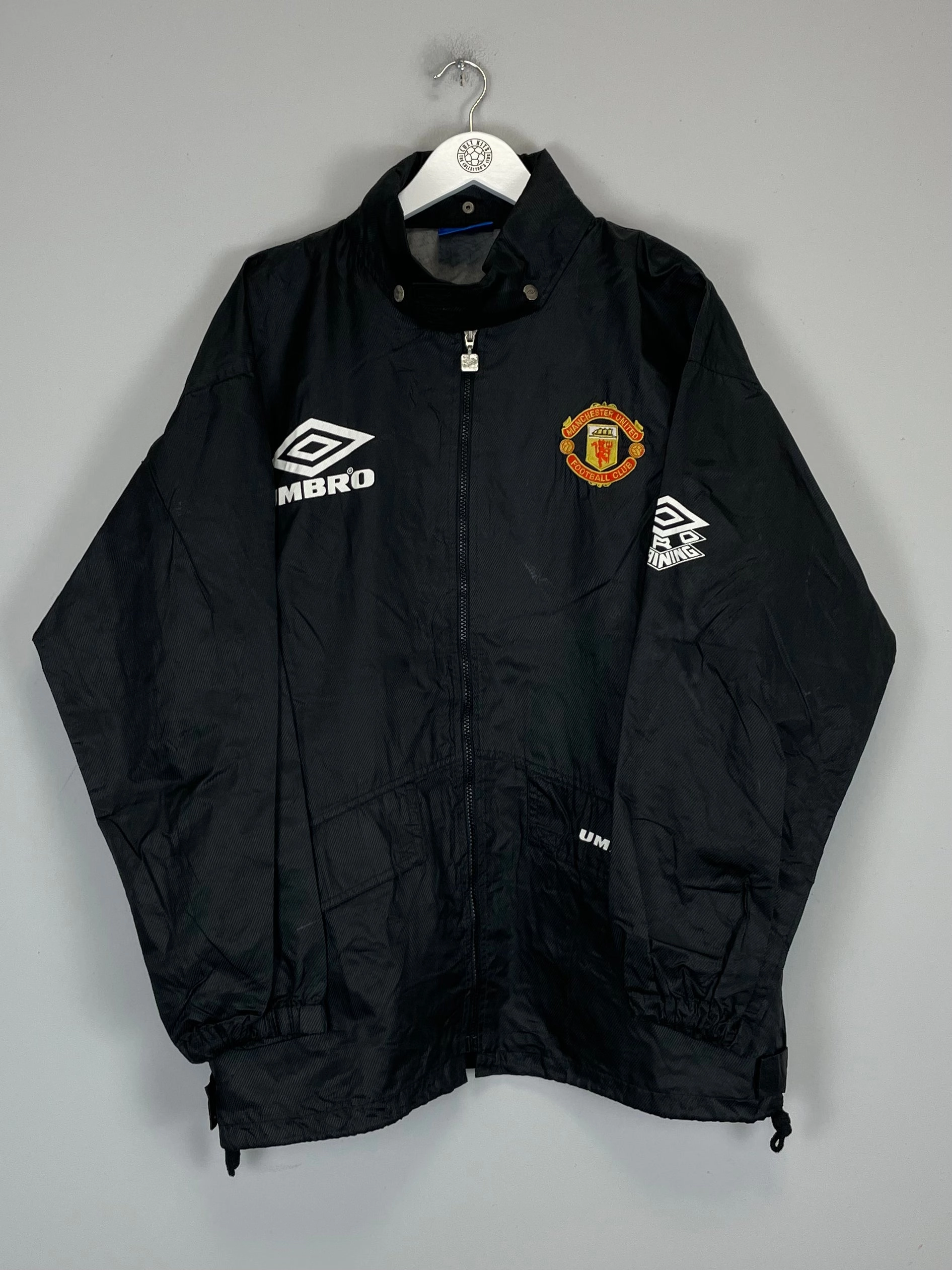 Multi Directional Flex Points quick-drying 1998/99 MANCHESTER UNITED TRACK JACKET (L) UMBRO
