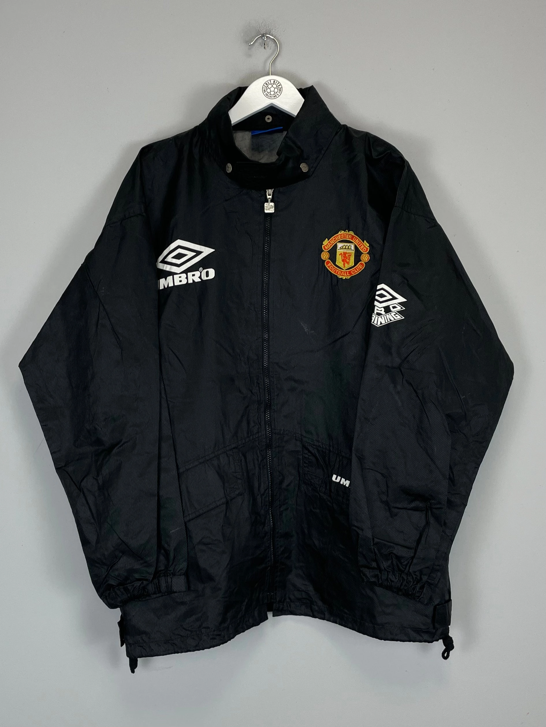1998/99 MANCHESTER UNITED TRACK JACKET (L) UMBRO Ventilated Panels