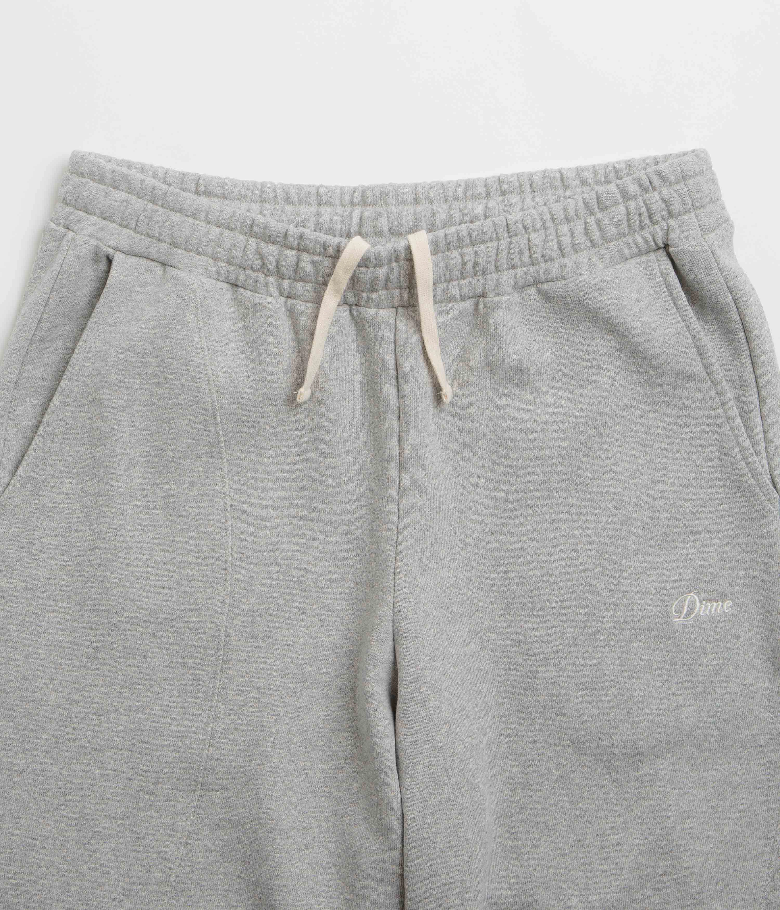 Dime Cyclone French Terry Pants - Heather Grey Easy Care Comfort-First