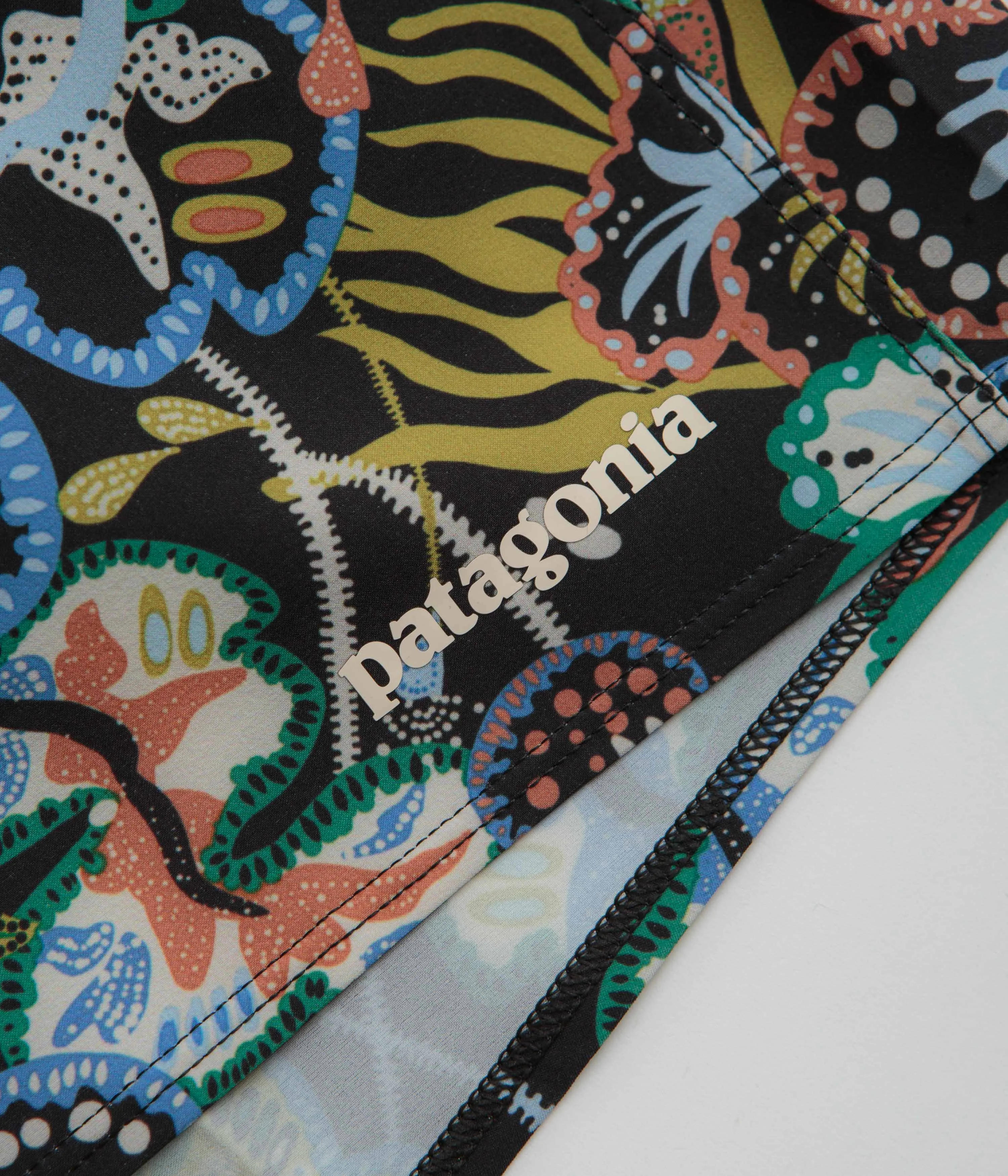 Patagonia Hydropeak Volley 16" Shorts - Undersea: Black ReinforcedPockets No Ride Up Design