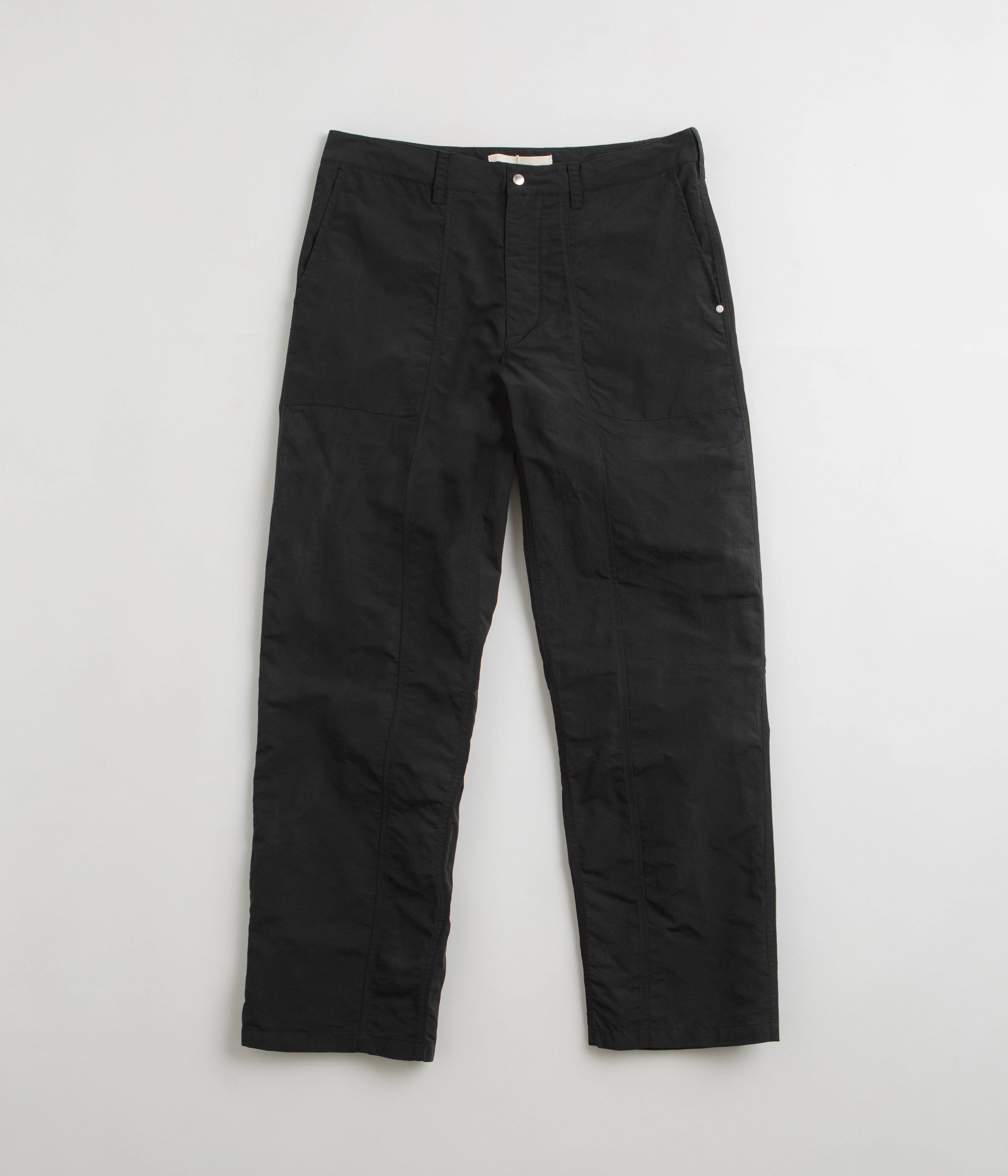 Norse Projects Sigur Waxed Nylon Fatigue Pants - Dark Navy RuggedDurability