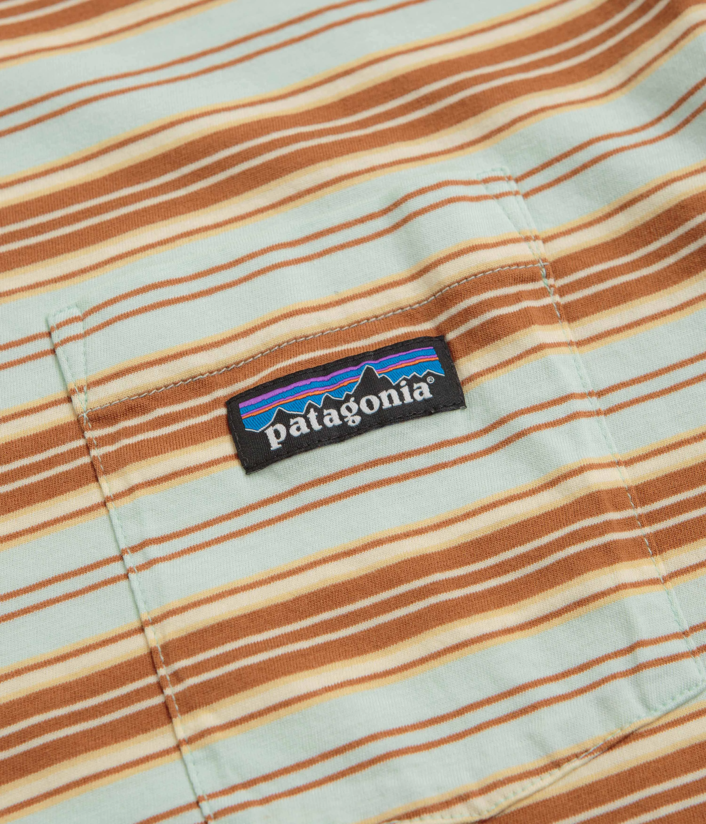 Seasonal Comfort Patagonia Daily Pocket T-Shirt - Summer Camp: Rinsed Green