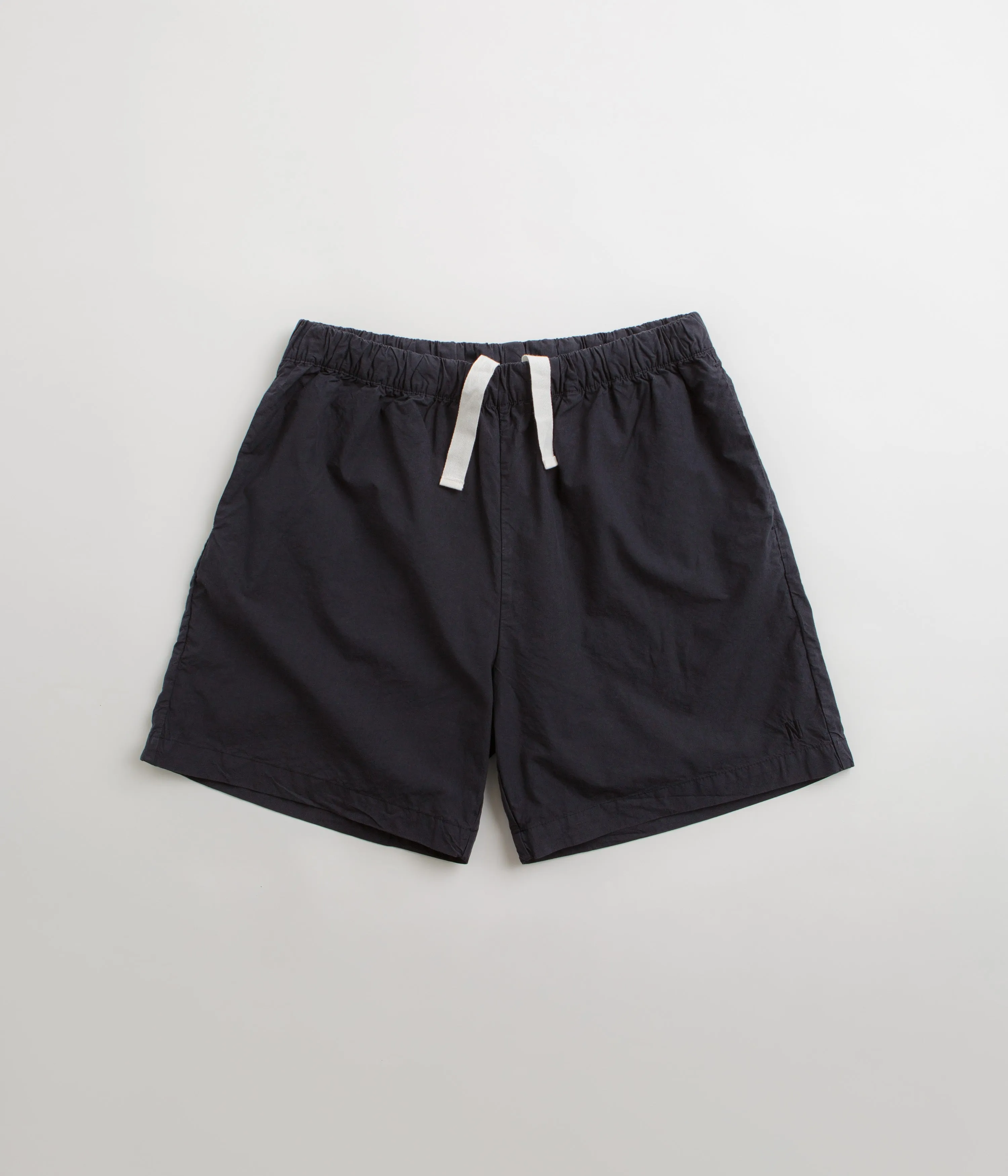 Ripstop Material Smart Fit Norse Projects Per Cotton Tencel Shorts - Dark Navy