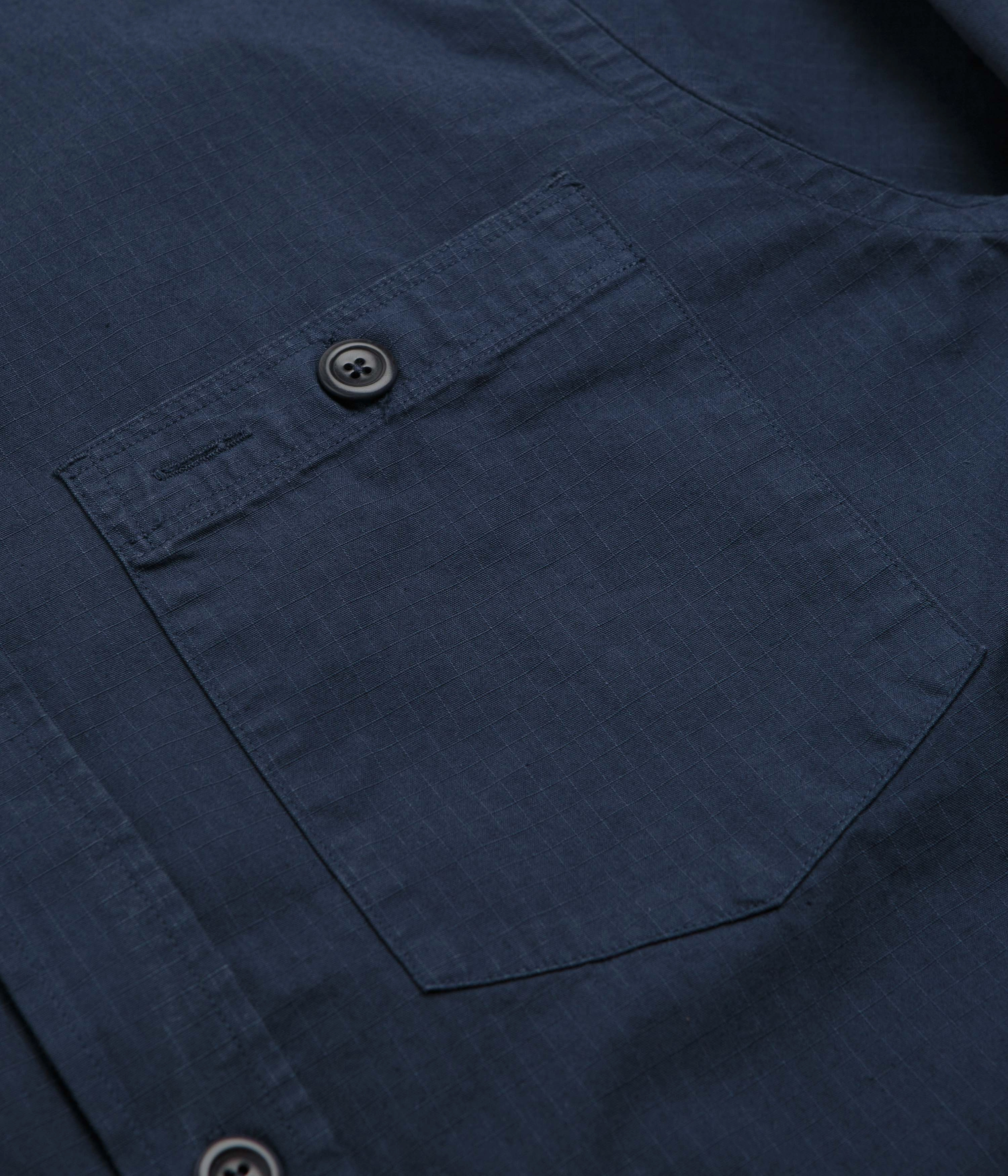 Easy Styling Norse Projects Algot Relaxed Shirt - Workwear Blue