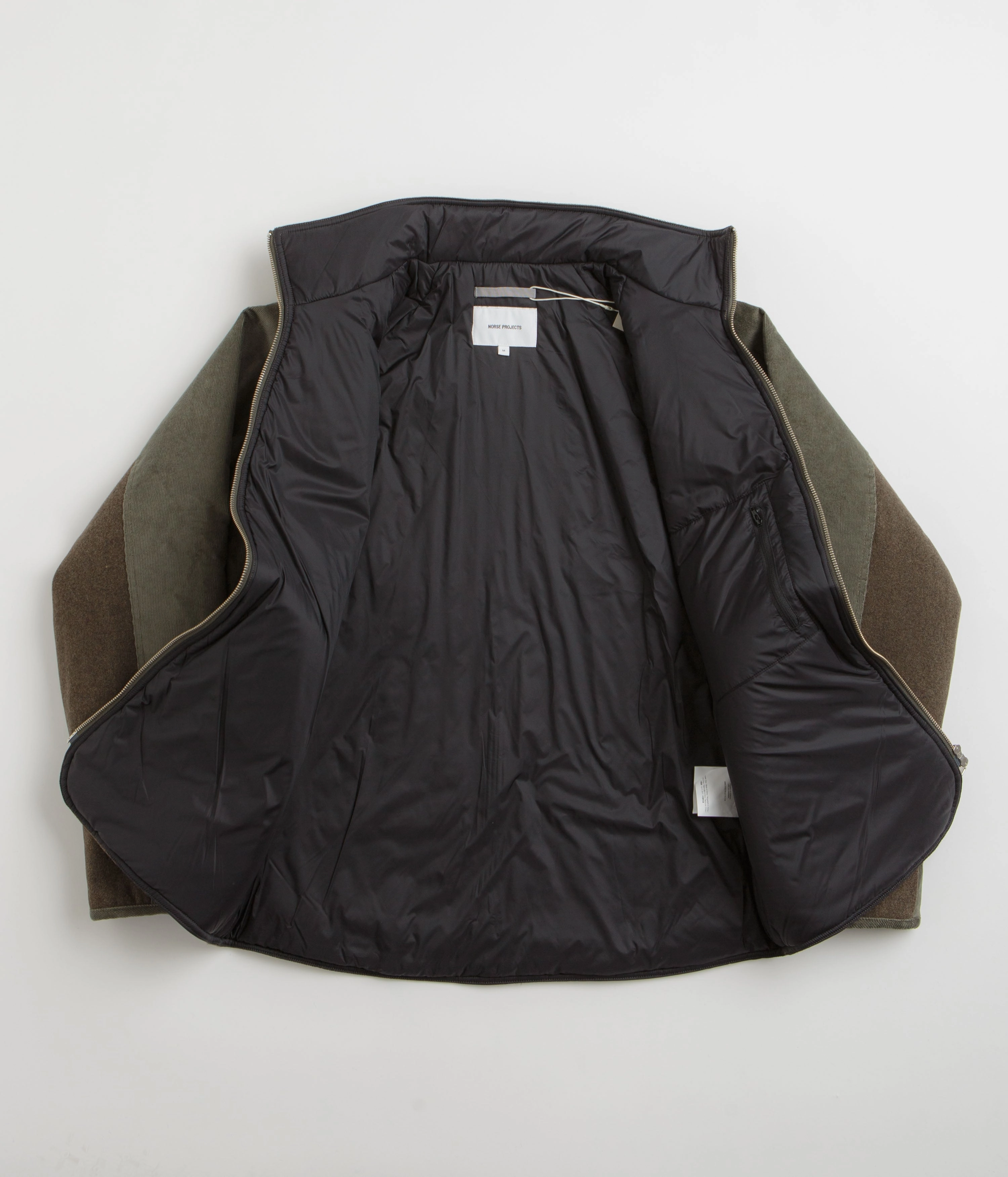 Ergonomic Sleeves Compact Packability Norse Projects Hakon Solotex Corduroy Jacket - Ivy Green