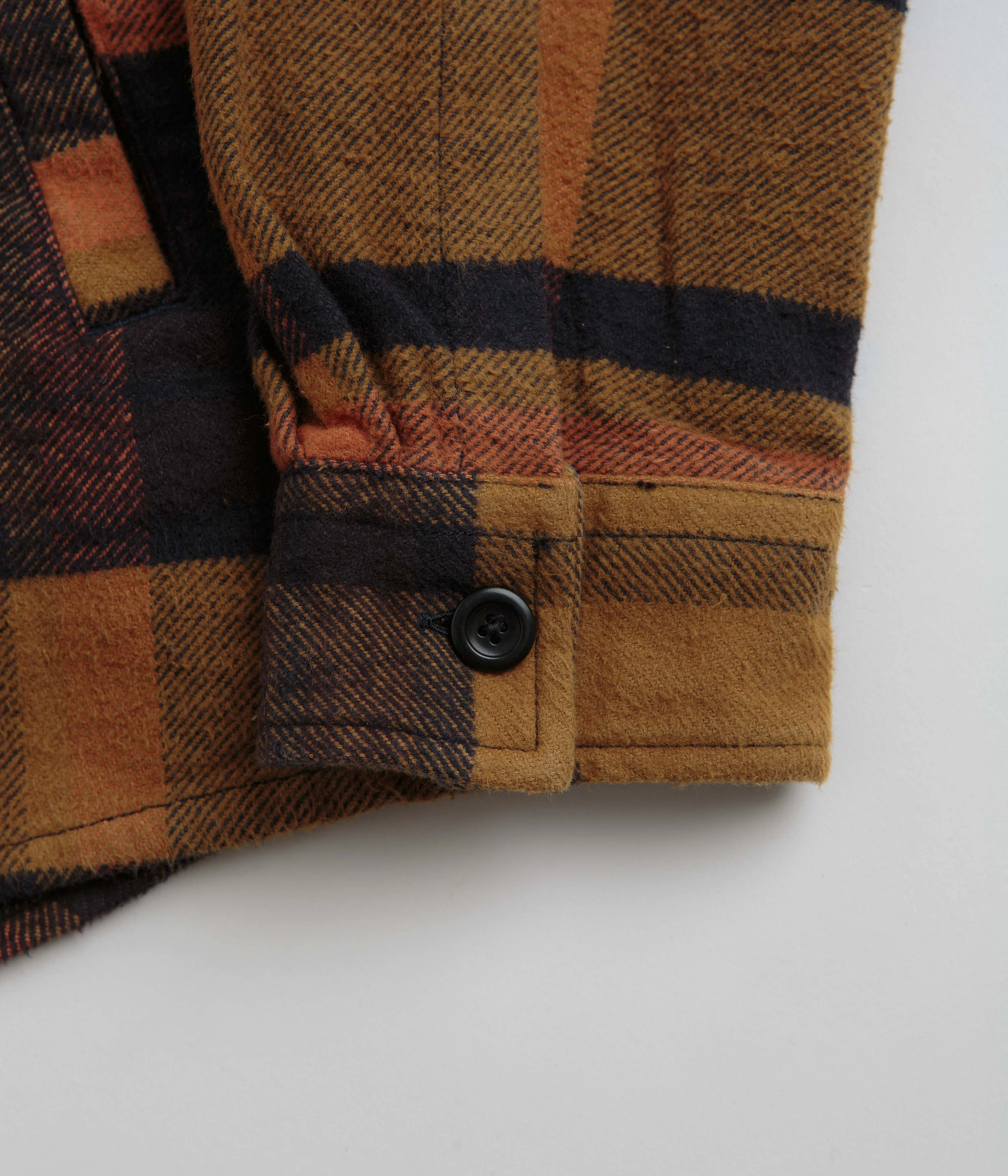 Allow Norse Projects Julian Organic Heavy Twill Overshirt - Dark Navy