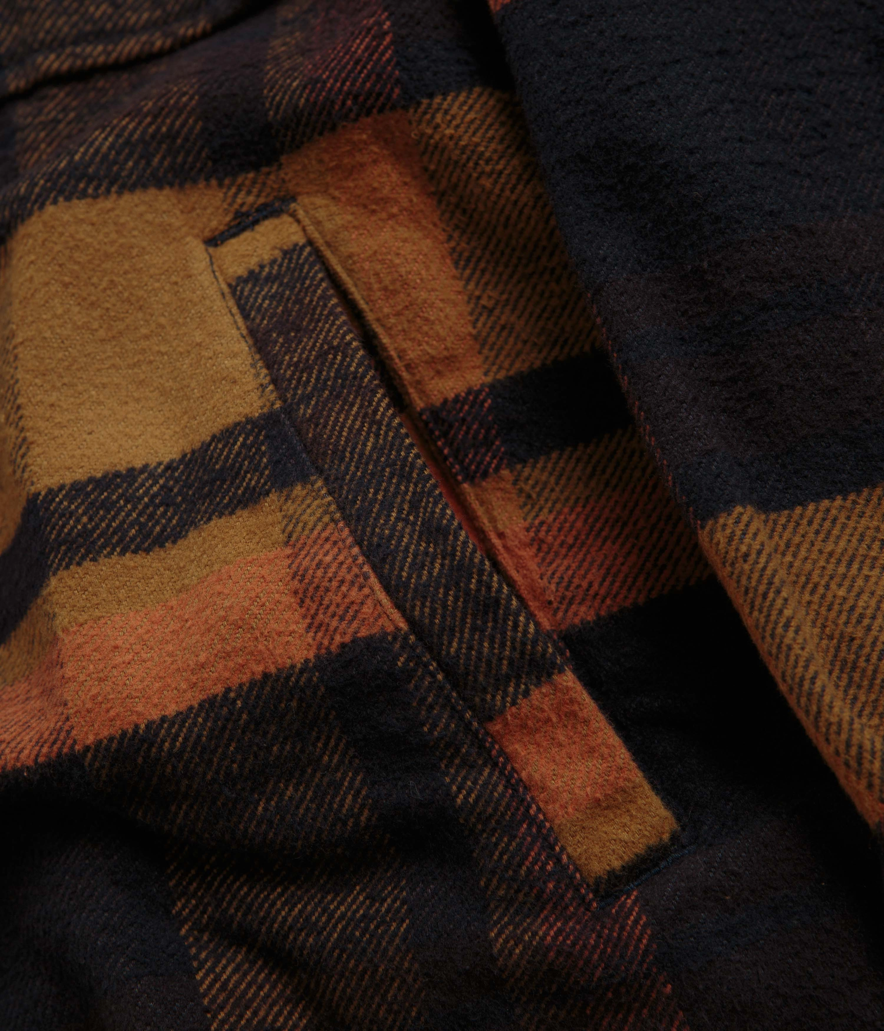 Norse Projects Julian Organic Heavy Twill Overshirt - Dark Navy Recycled Polyester