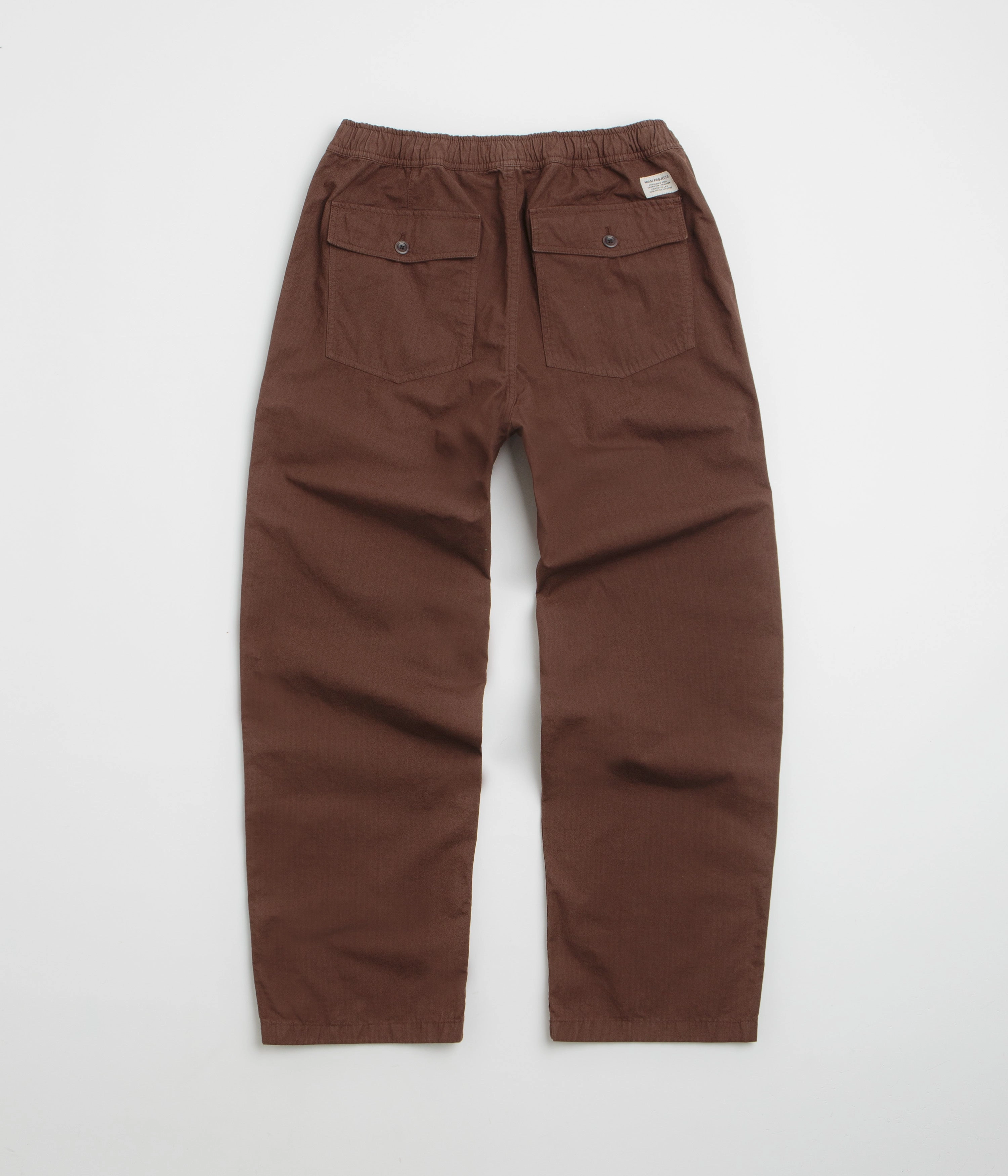 Norse Projects Ragnar Relaxed Pants - Mahogany Soft Brush Lining