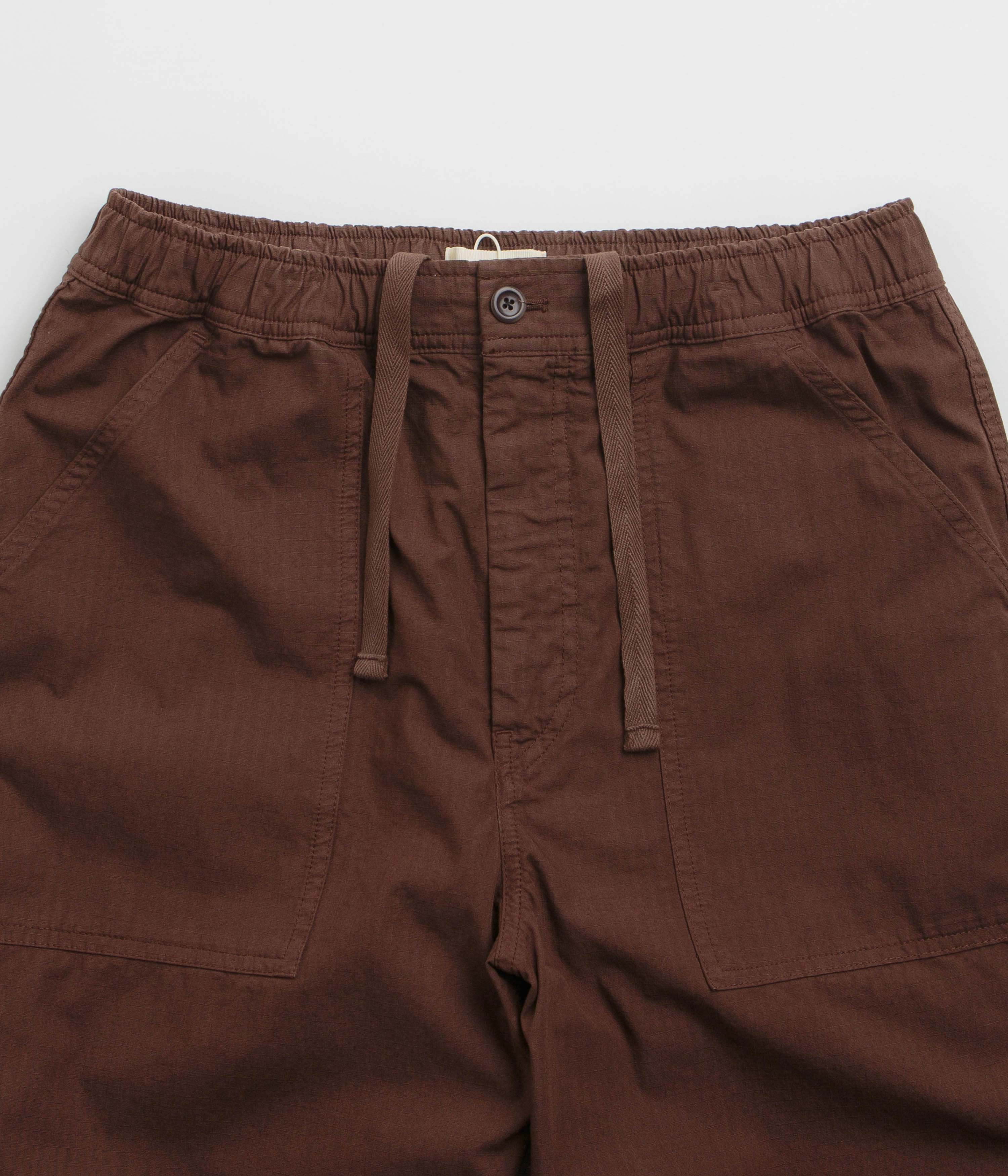 Norse Projects Ragnar Relaxed Pants - Mahogany Comfortable Look ElasticCuffs