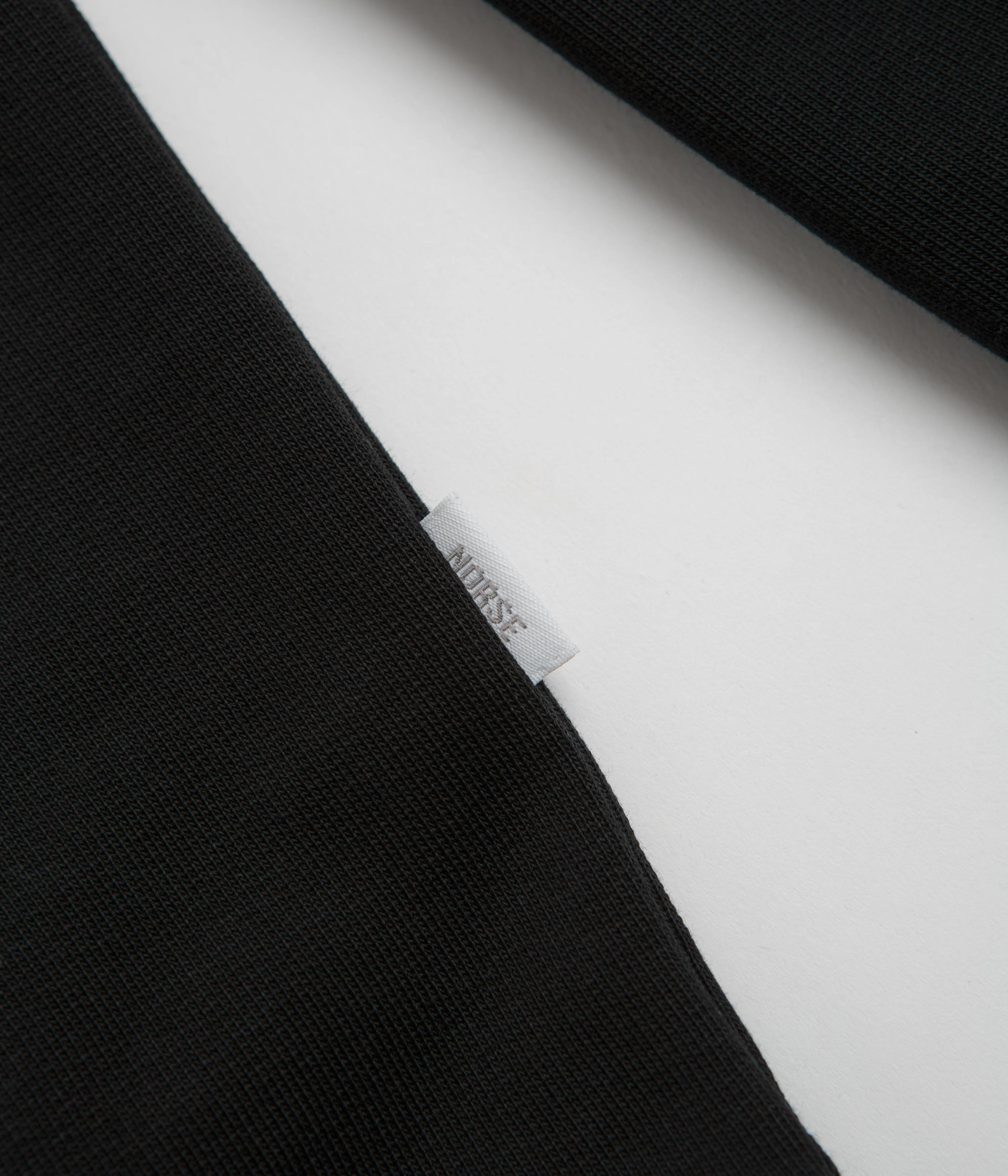 Stylish Fit appropriate for weekdays Norse Projects Standard Half Zip Sweatshirt - Black