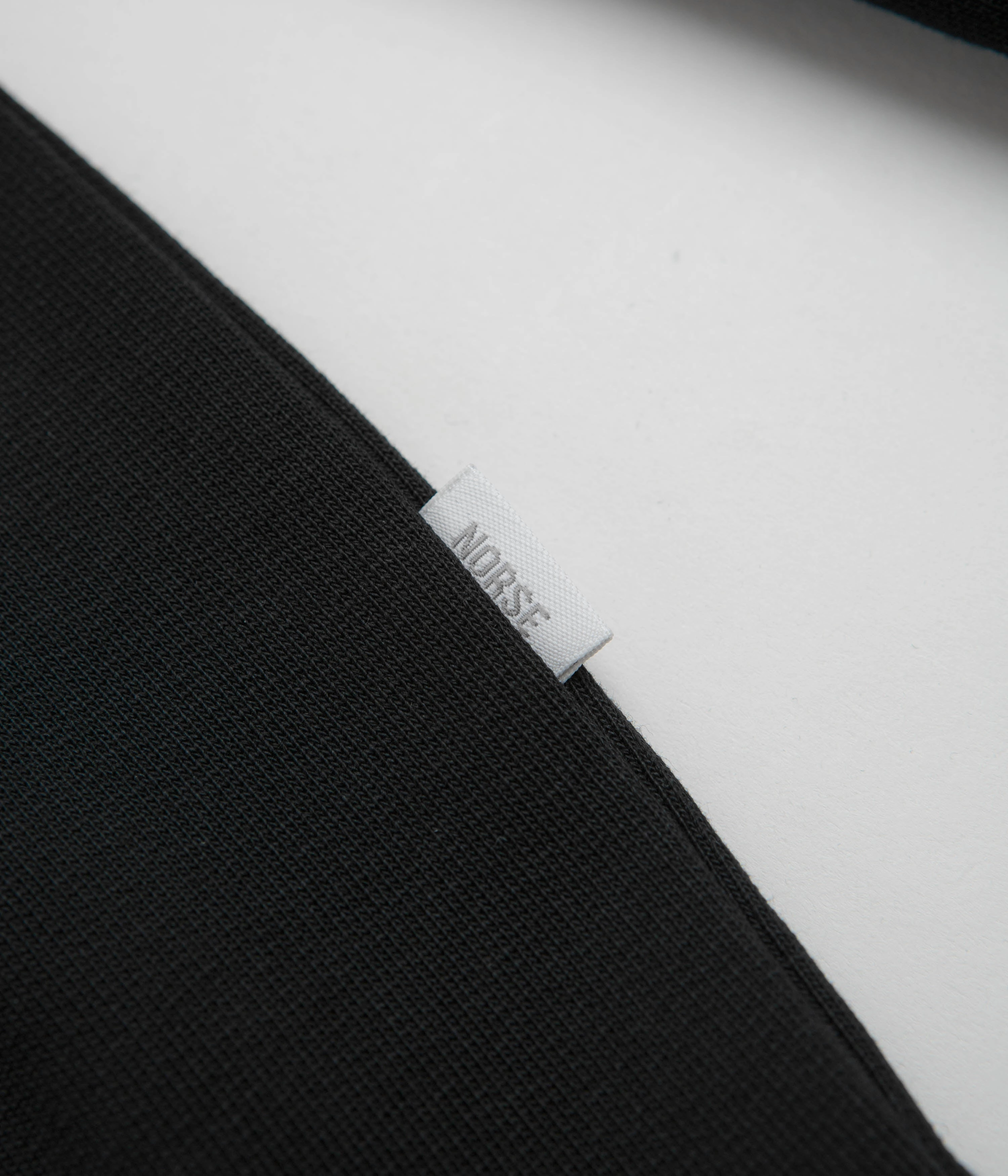 Norse Projects Standard Hoodie - Black Semi Formal