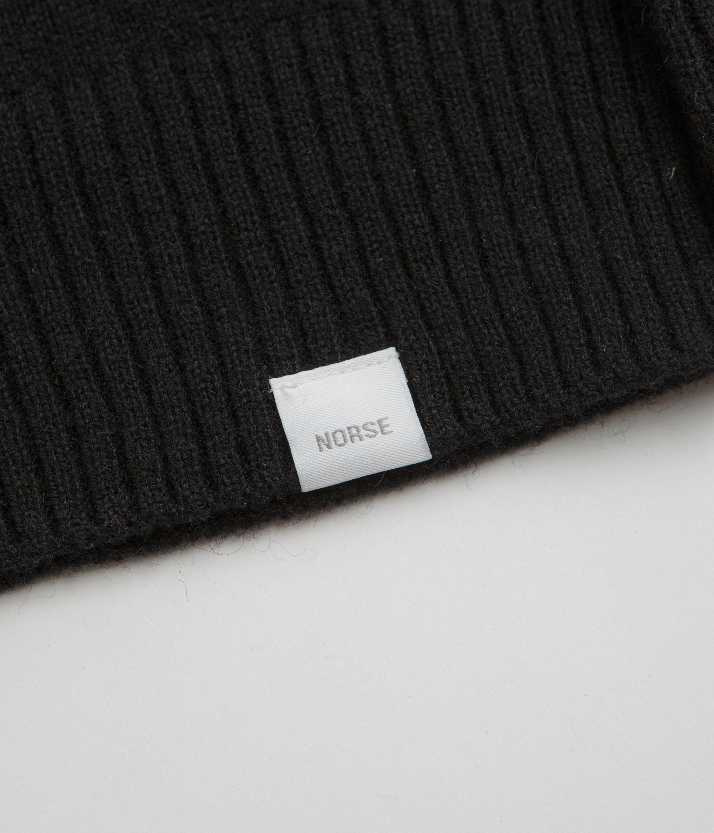 Patchwork Norse Projects Standard Merino Crewneck Sweatshirt - Black